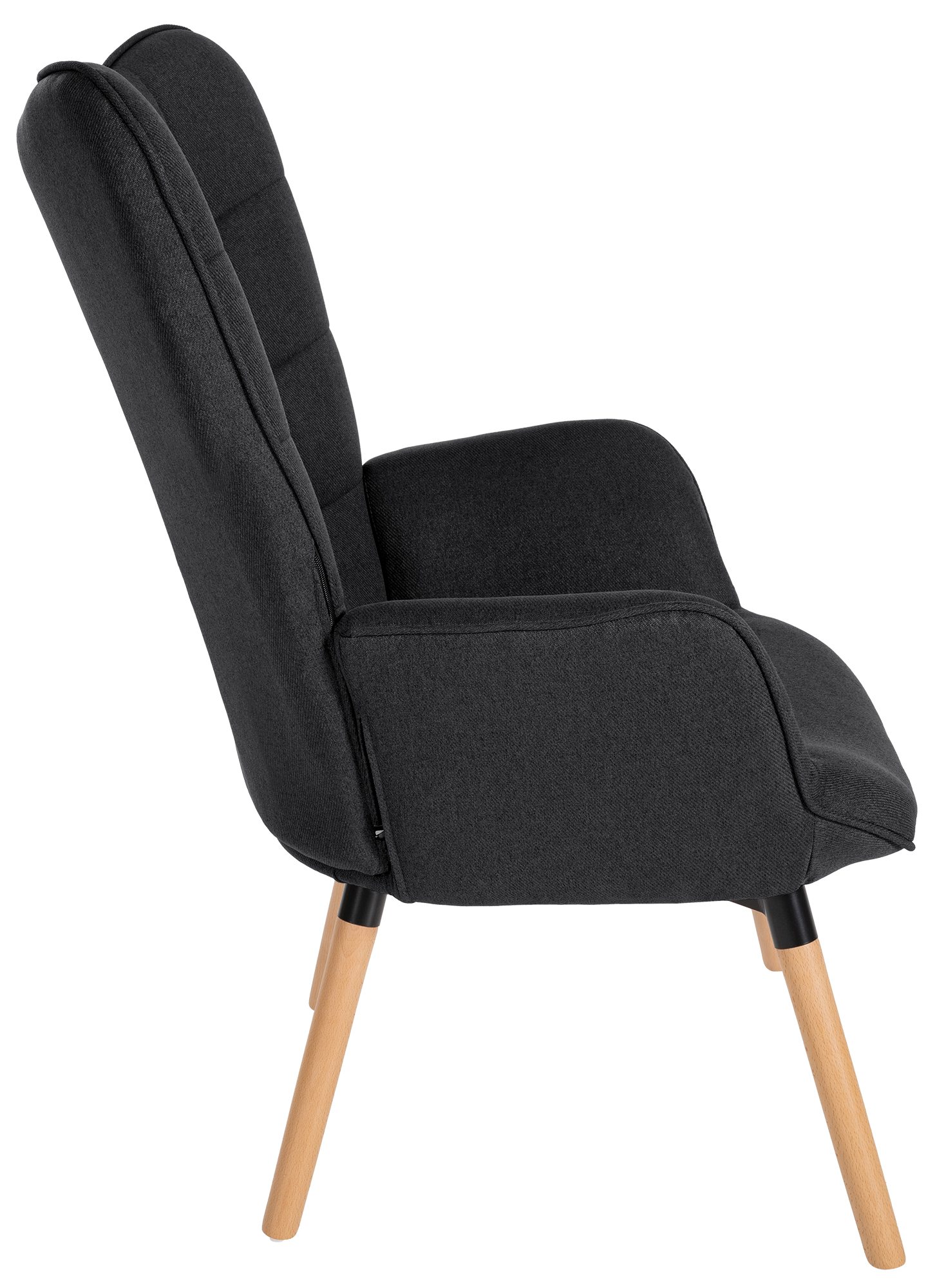Sillón Garding tapizado en tela