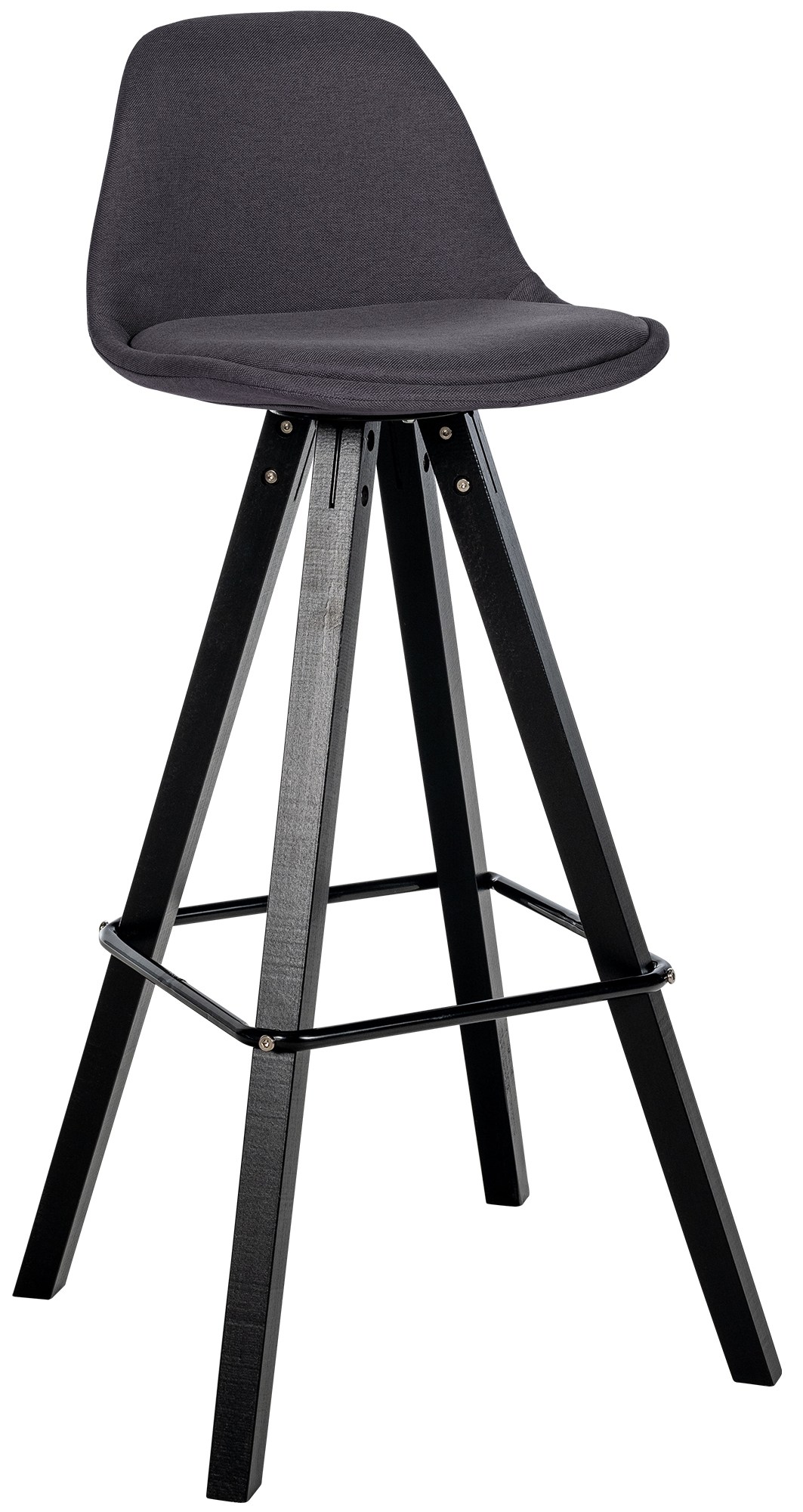 Taburete de bar Corbin Tela Cuadrado