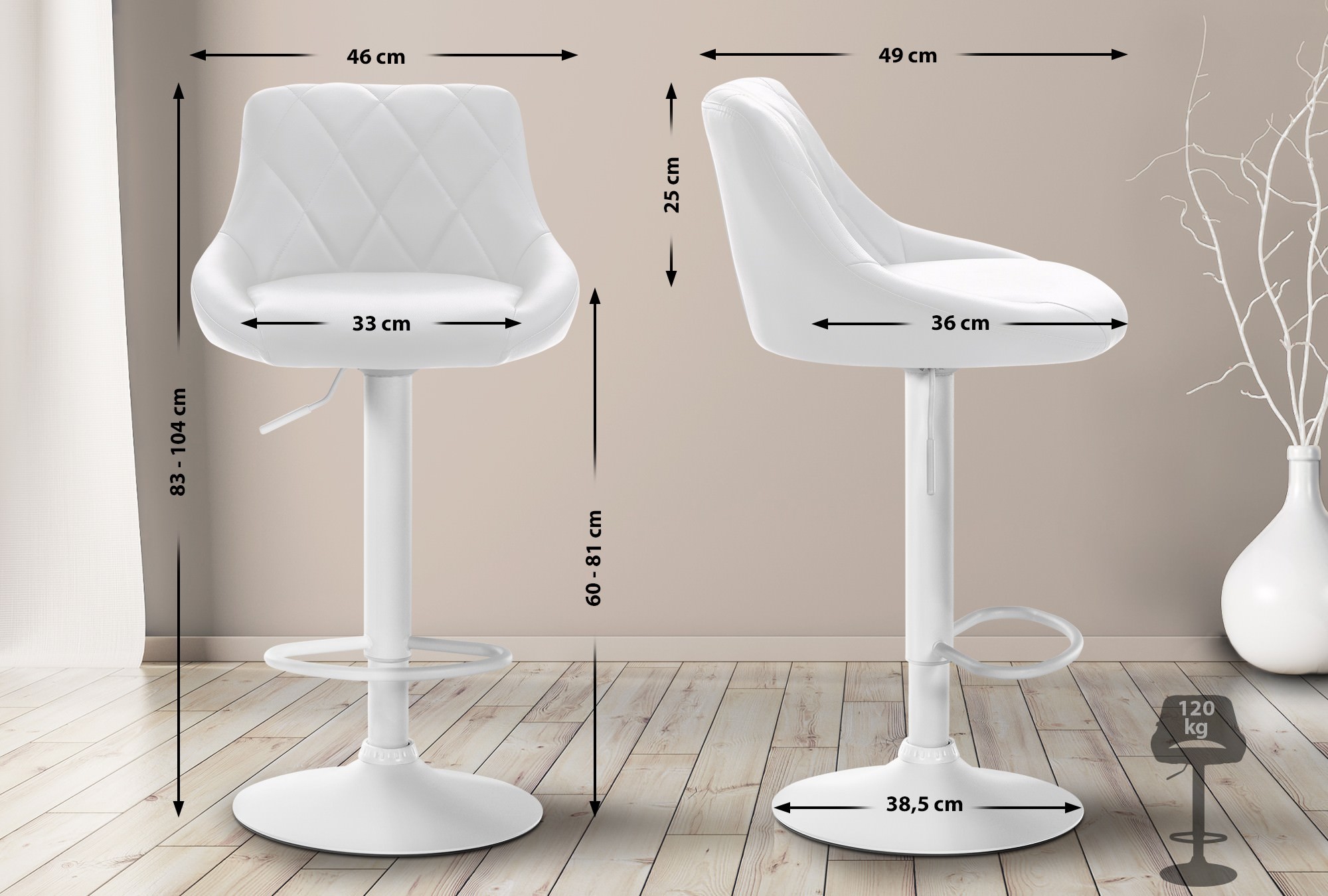 Taburete De Bar Lazio