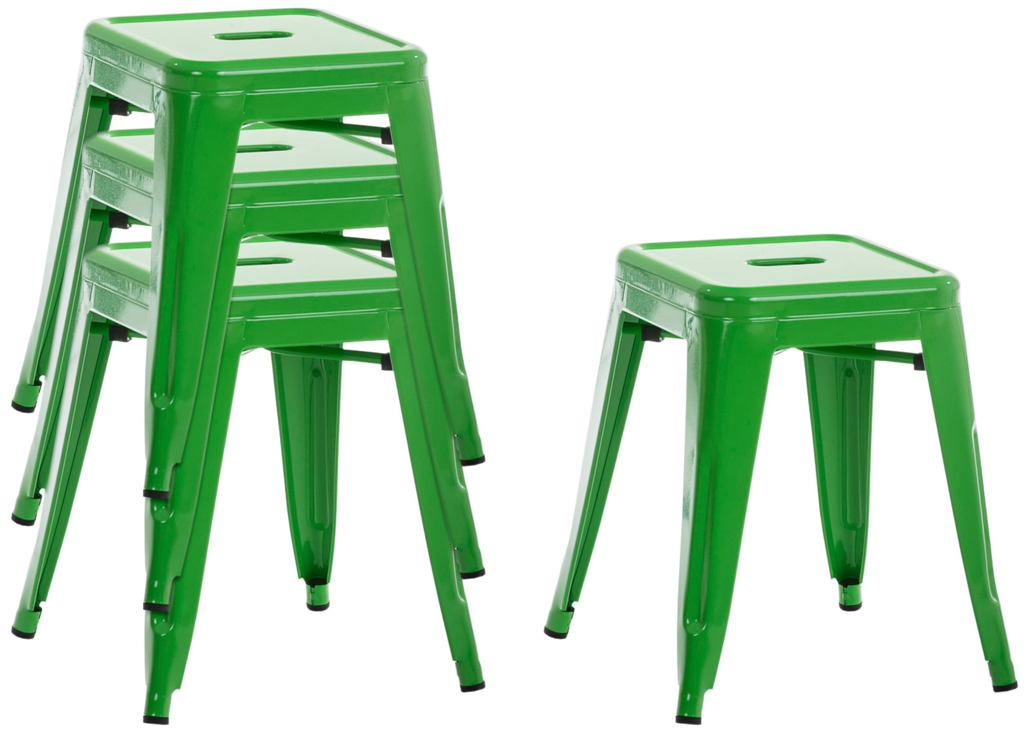 Set De 4 Taburetes Bajos Armin
