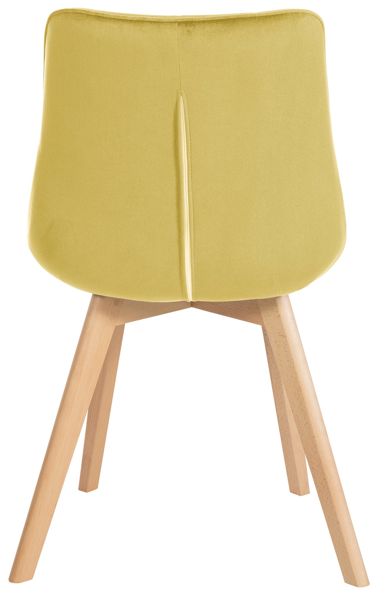 Set de 2 Sillas de comedor Brook en terciopelo