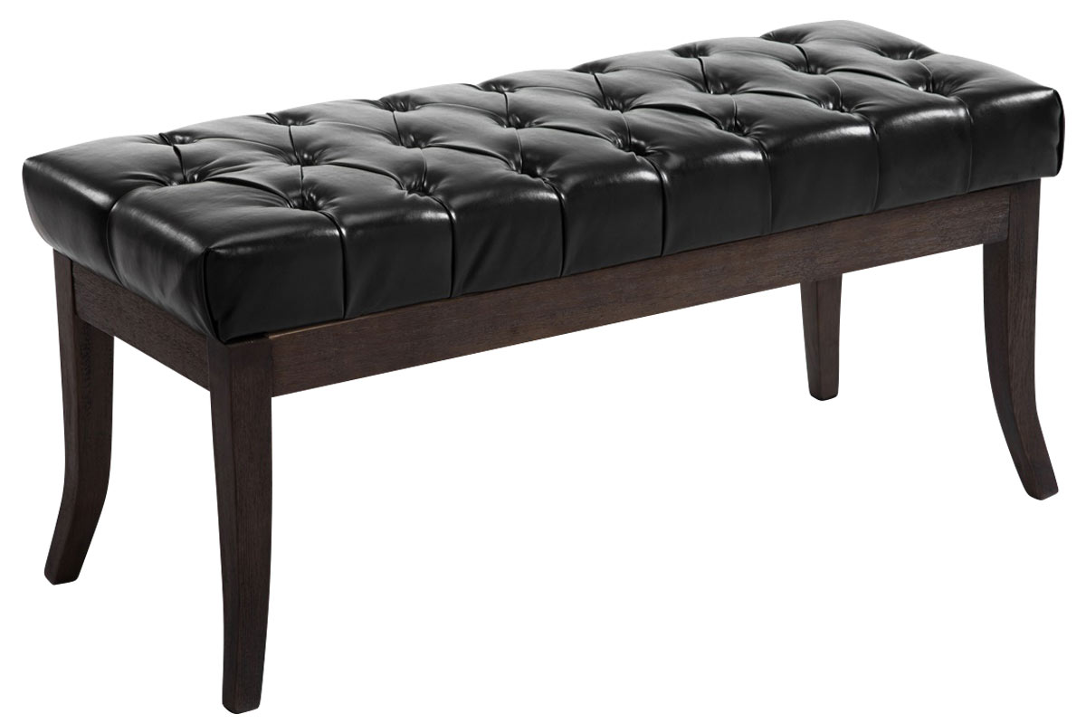 Taburete Recibidor Ramses En Madera Oscura