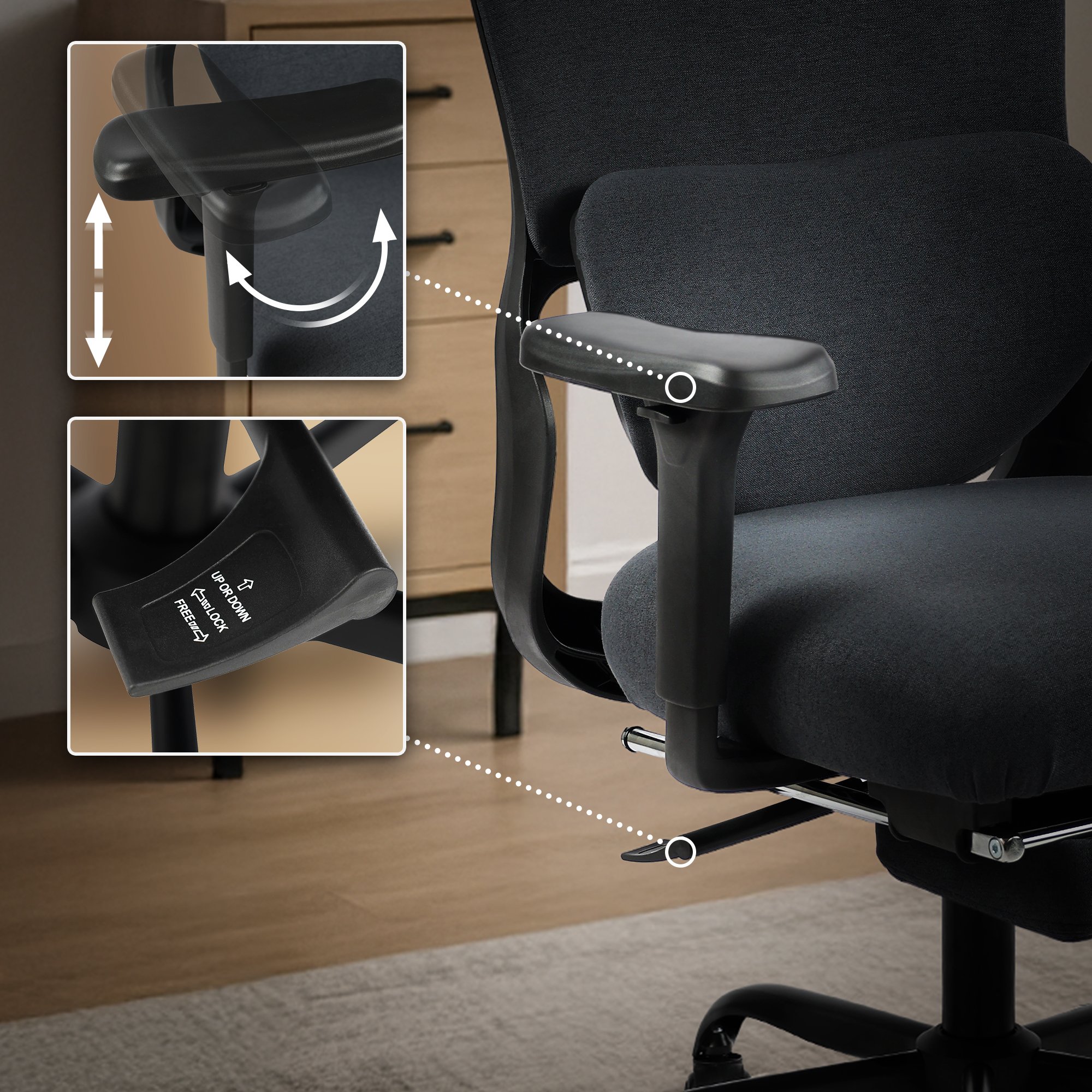 Silla de oficina Leesburg
