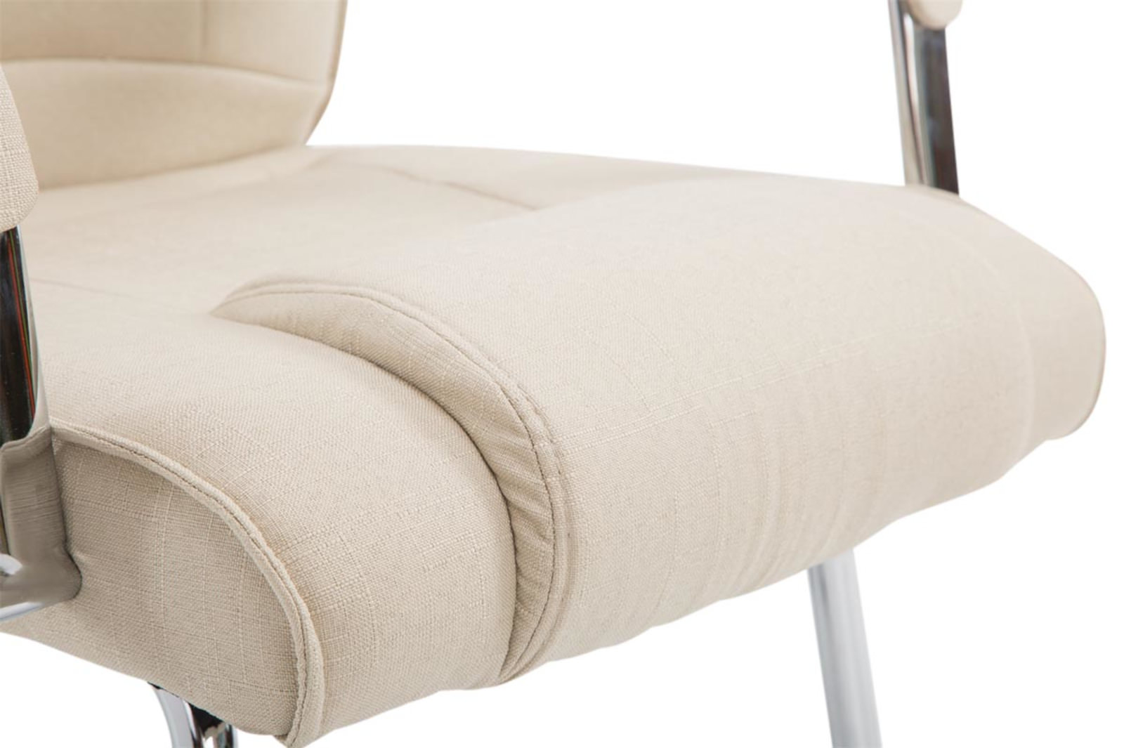 Set de 2 sillas cantilever XXL Attila en tela