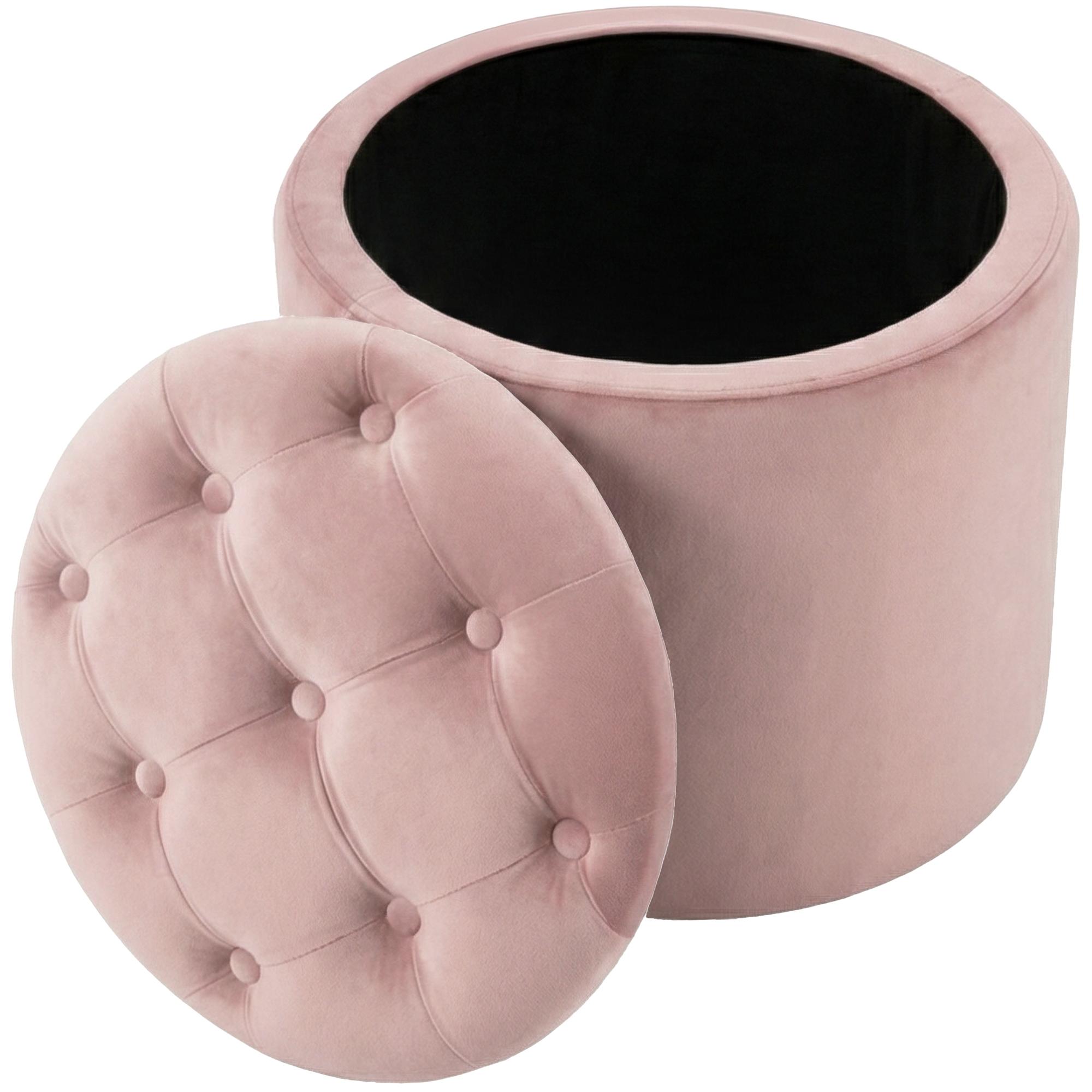 Taburete Pantin de terciopelo