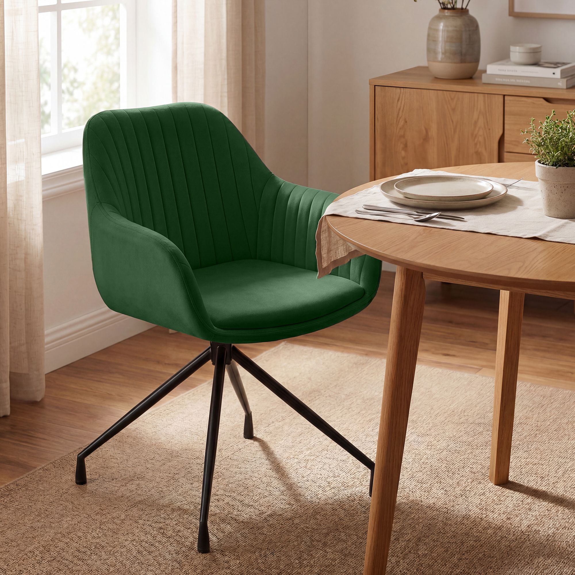 Juego de 2 sillas de comedor Novanis