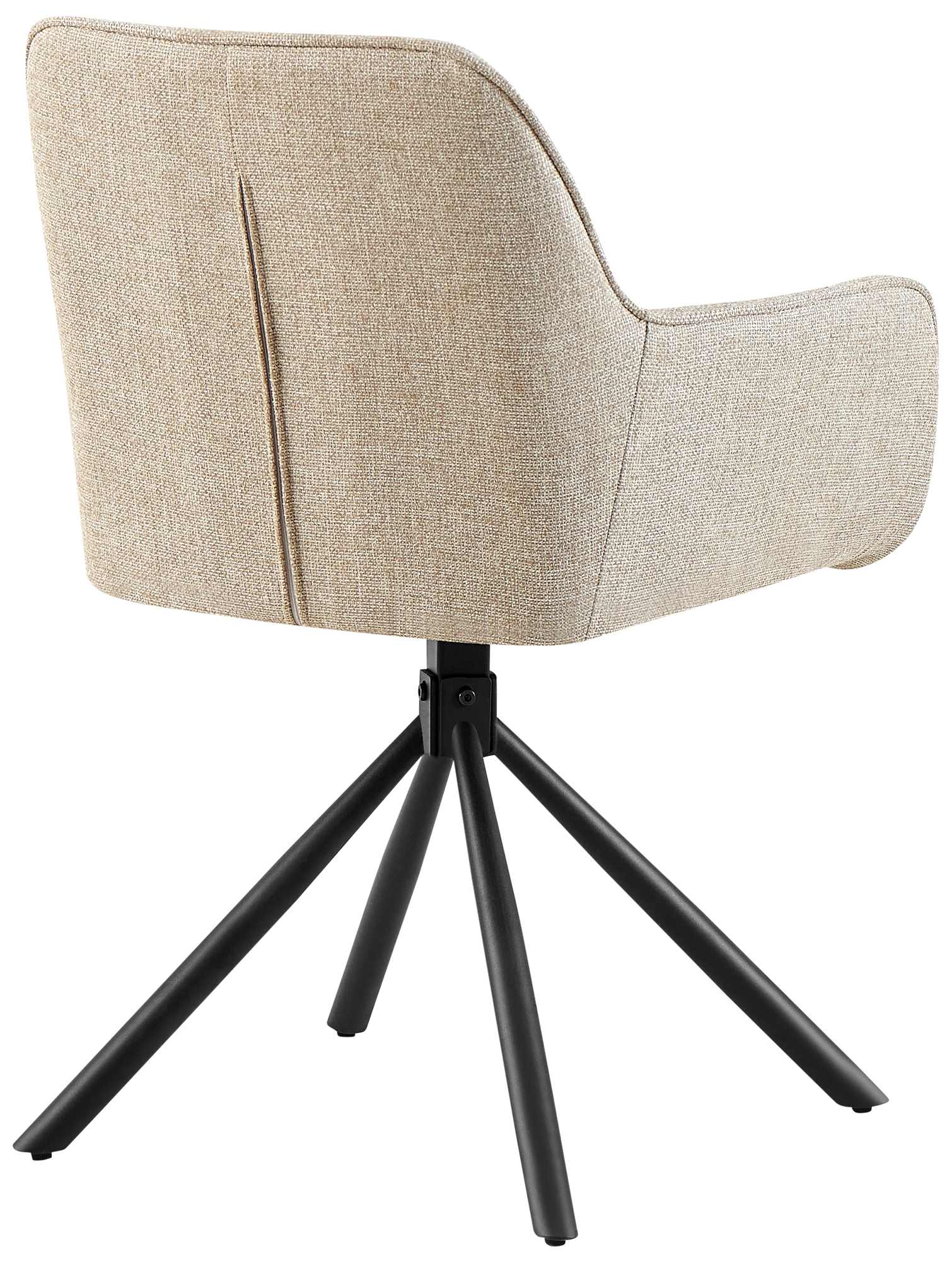 Silla de tela Tipton