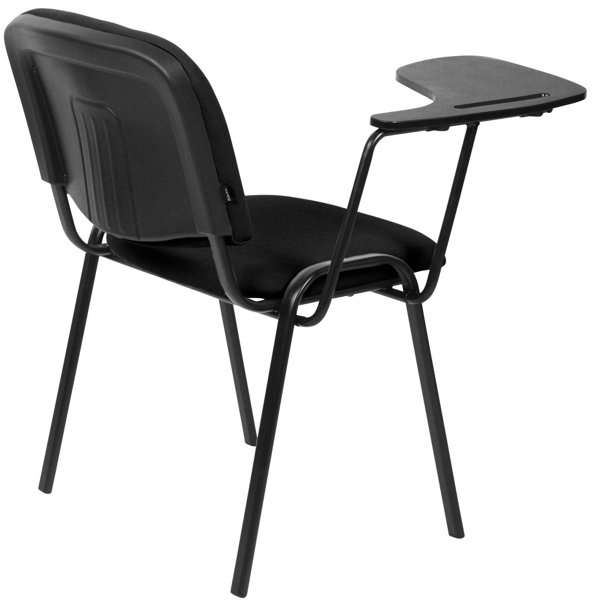 Silla Ken XL con mesa plegable Negro