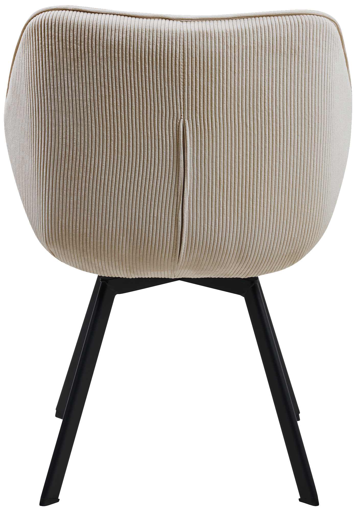 Silla de comedor Jordi con tapizado de pana