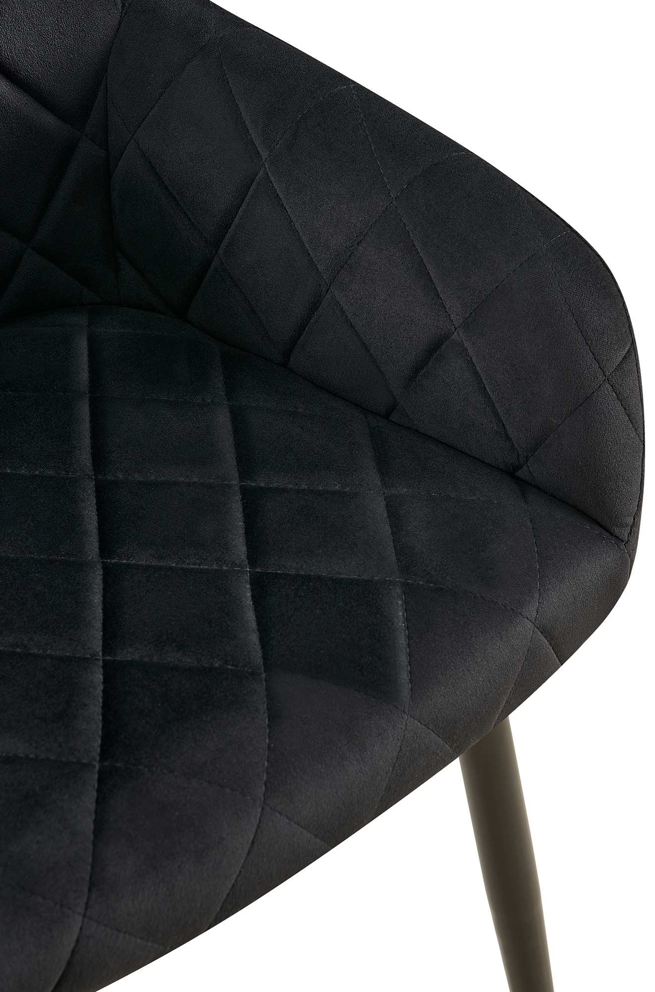 Silla de comedor Monett terciopelo