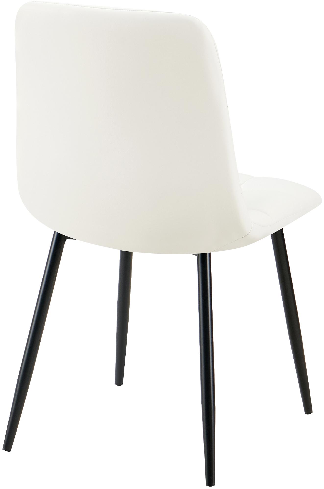 Silla de comedor Antibes tapizada en polipiel