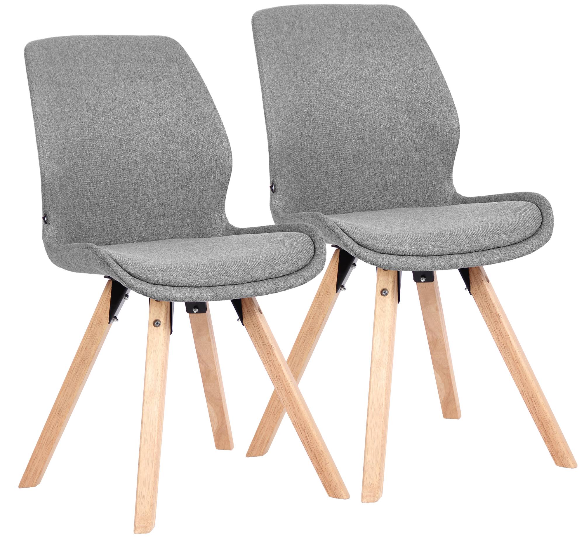 Juego de 2 Sillas de Comedor Luna