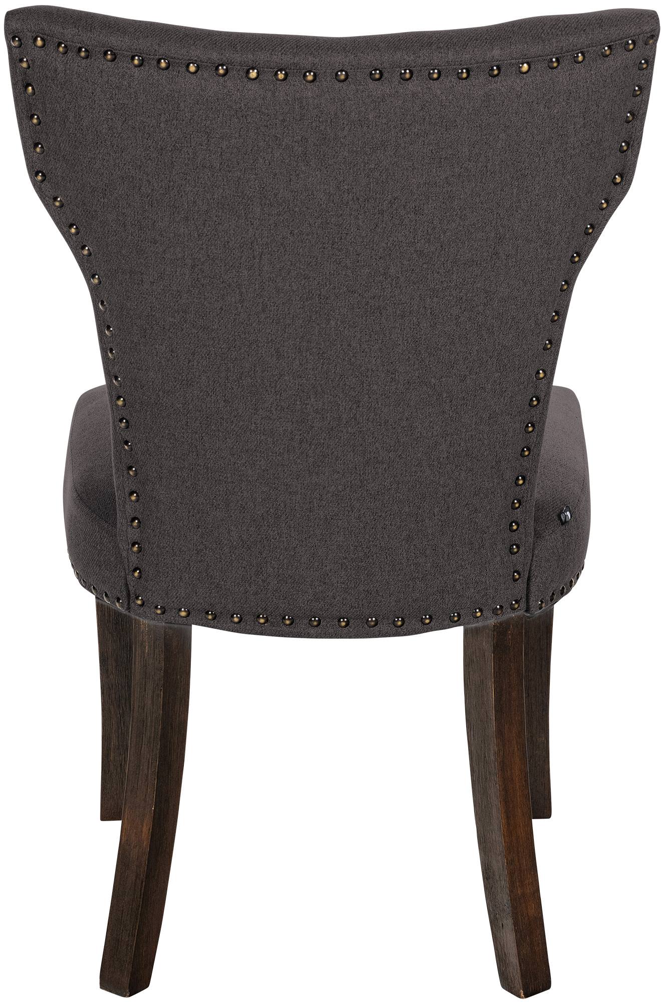 Set de 2 sillas de comedor Zadar en tela