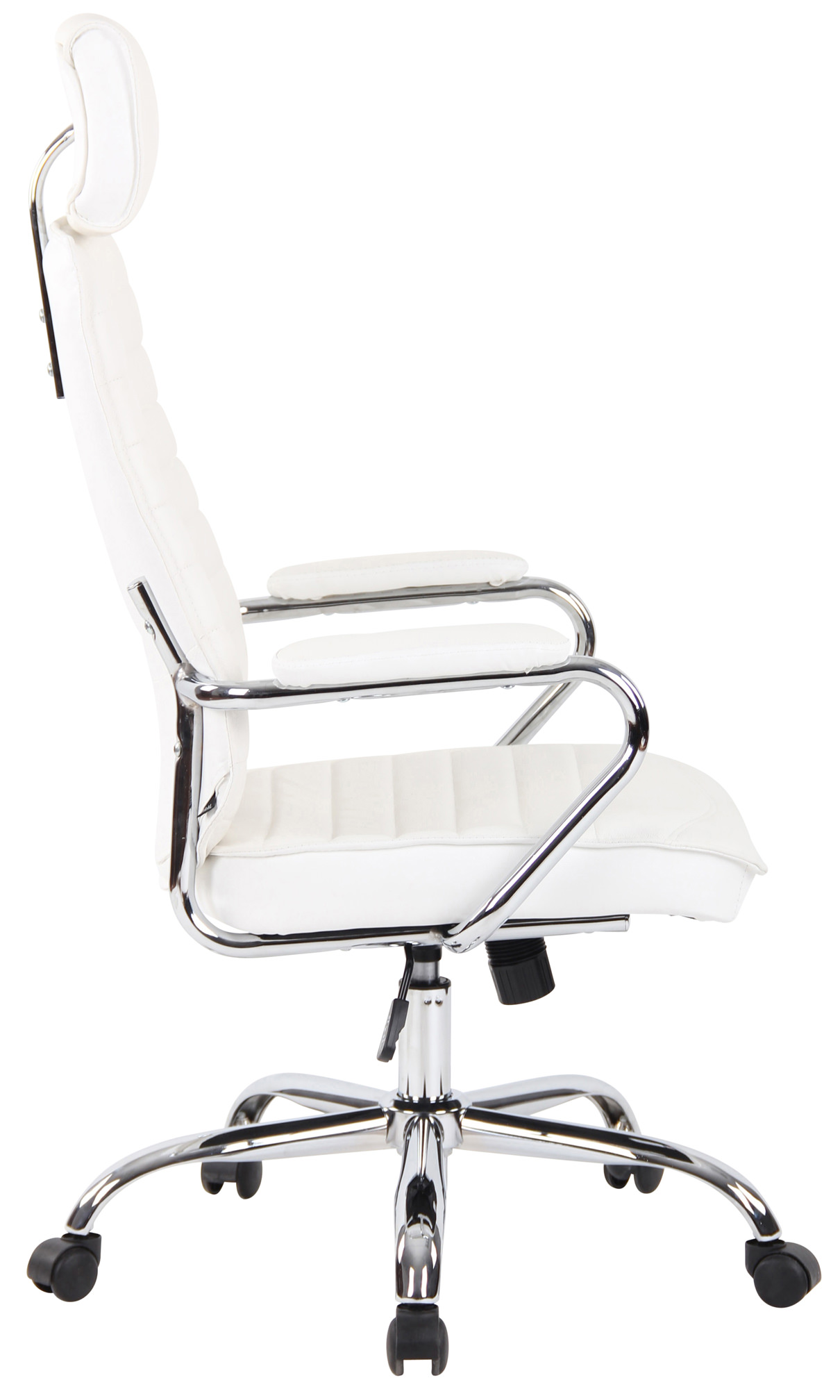 Silla de oficina Rako de cuero auténtico