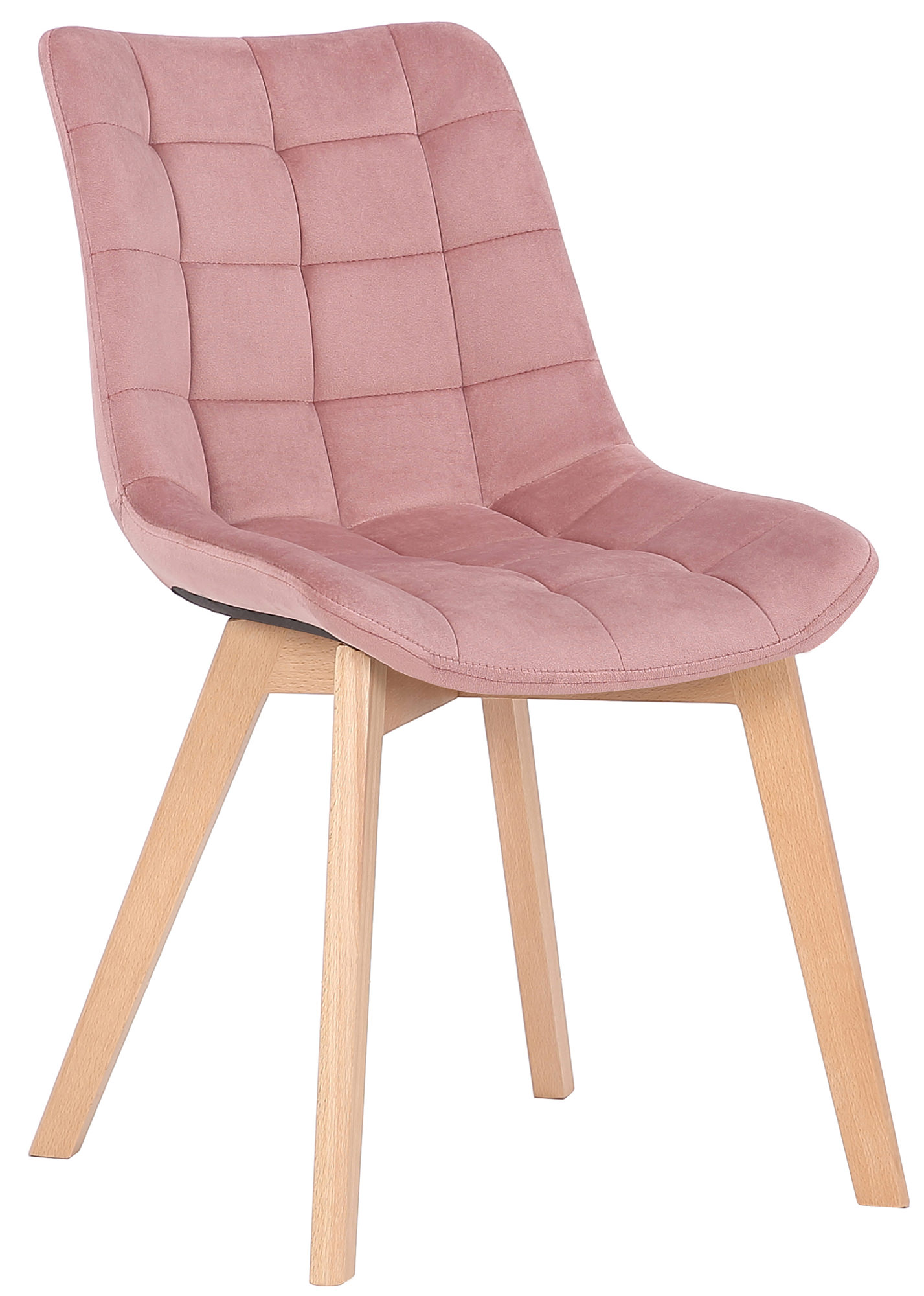 Set de 2 Sillas de comedor Passaic en terciopelo