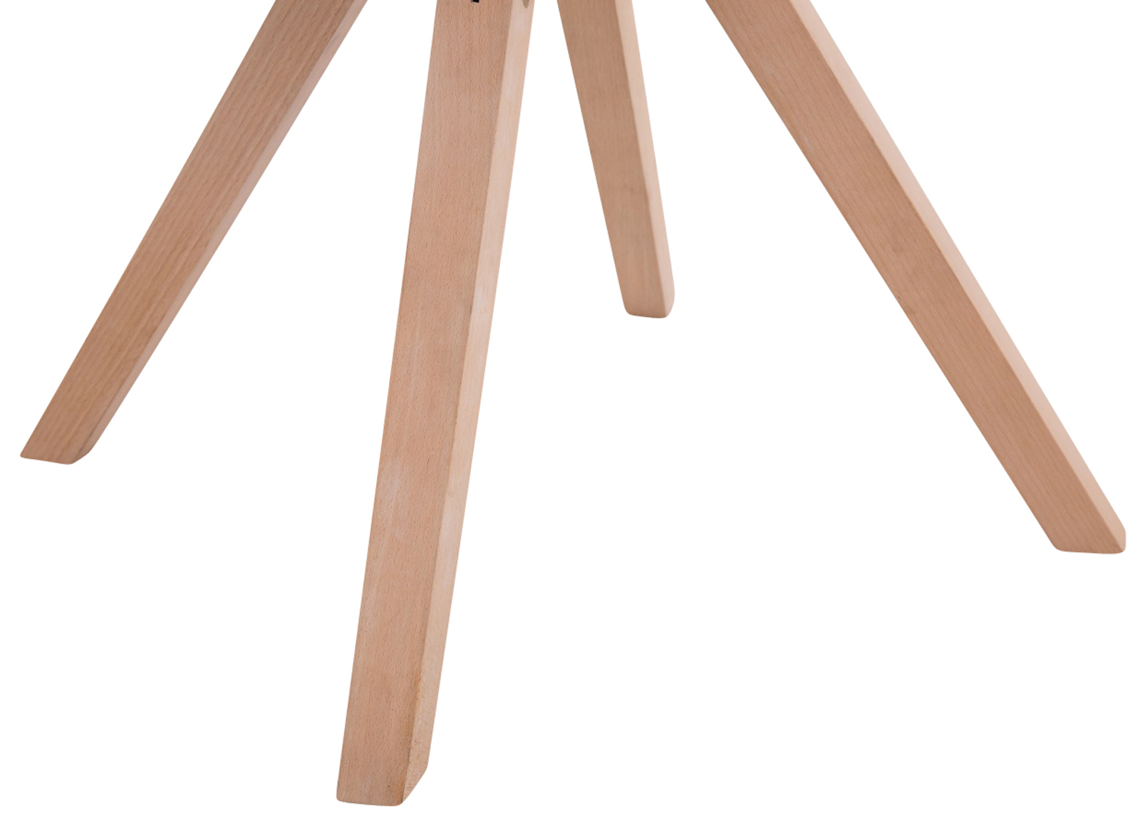 Pack de 4 sillas de comedor Toulouse Square en tela