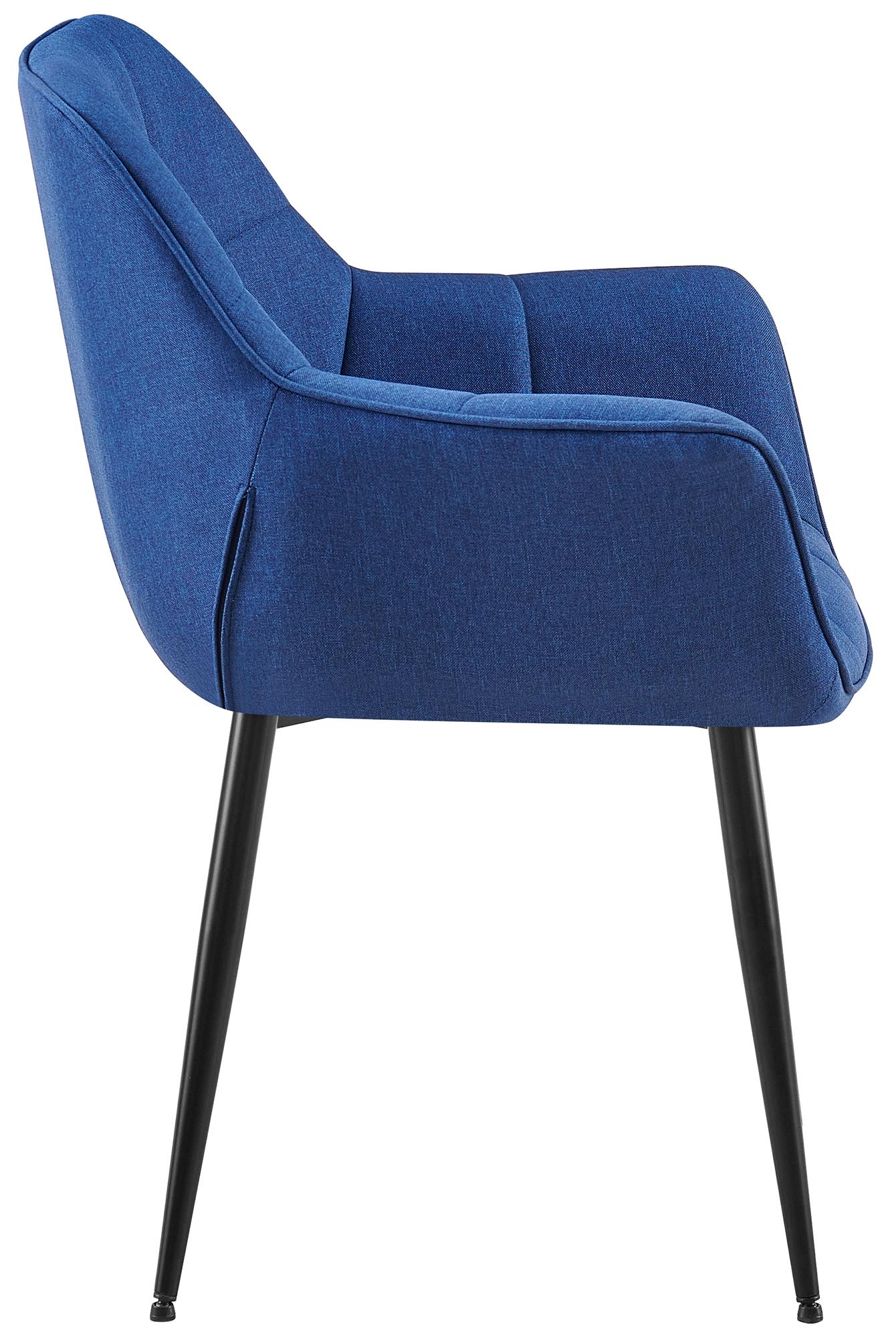 Silla de comedor Roseville en tela o polipiel