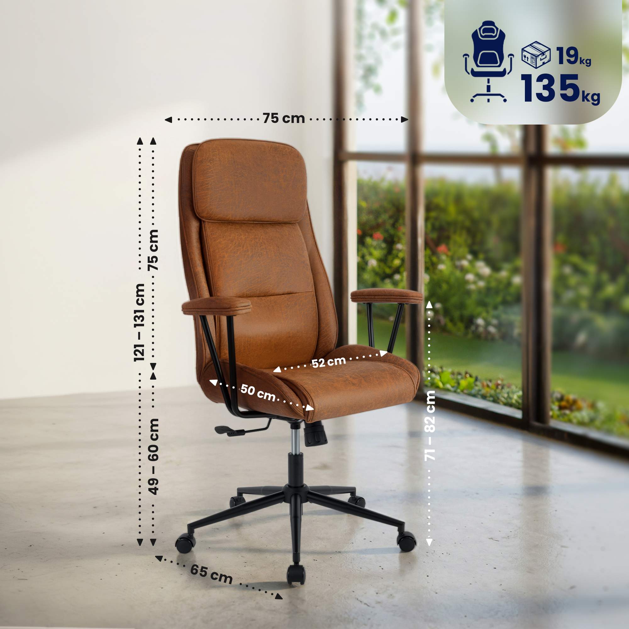 Silla de oficina Siddar