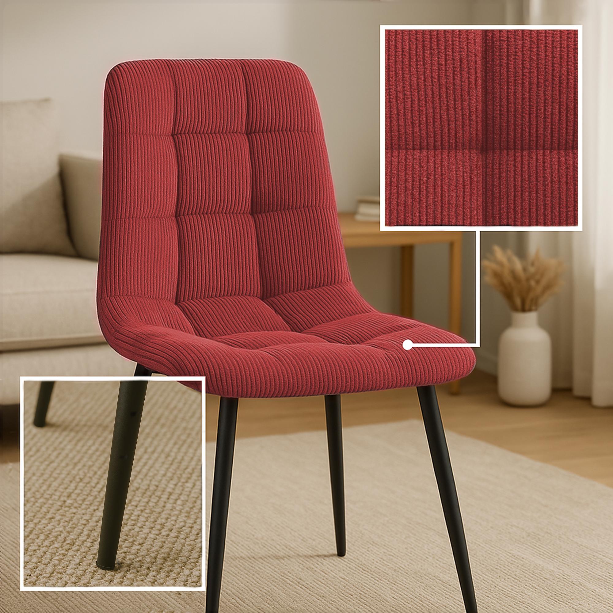 Silla de comedor Antibes Cord