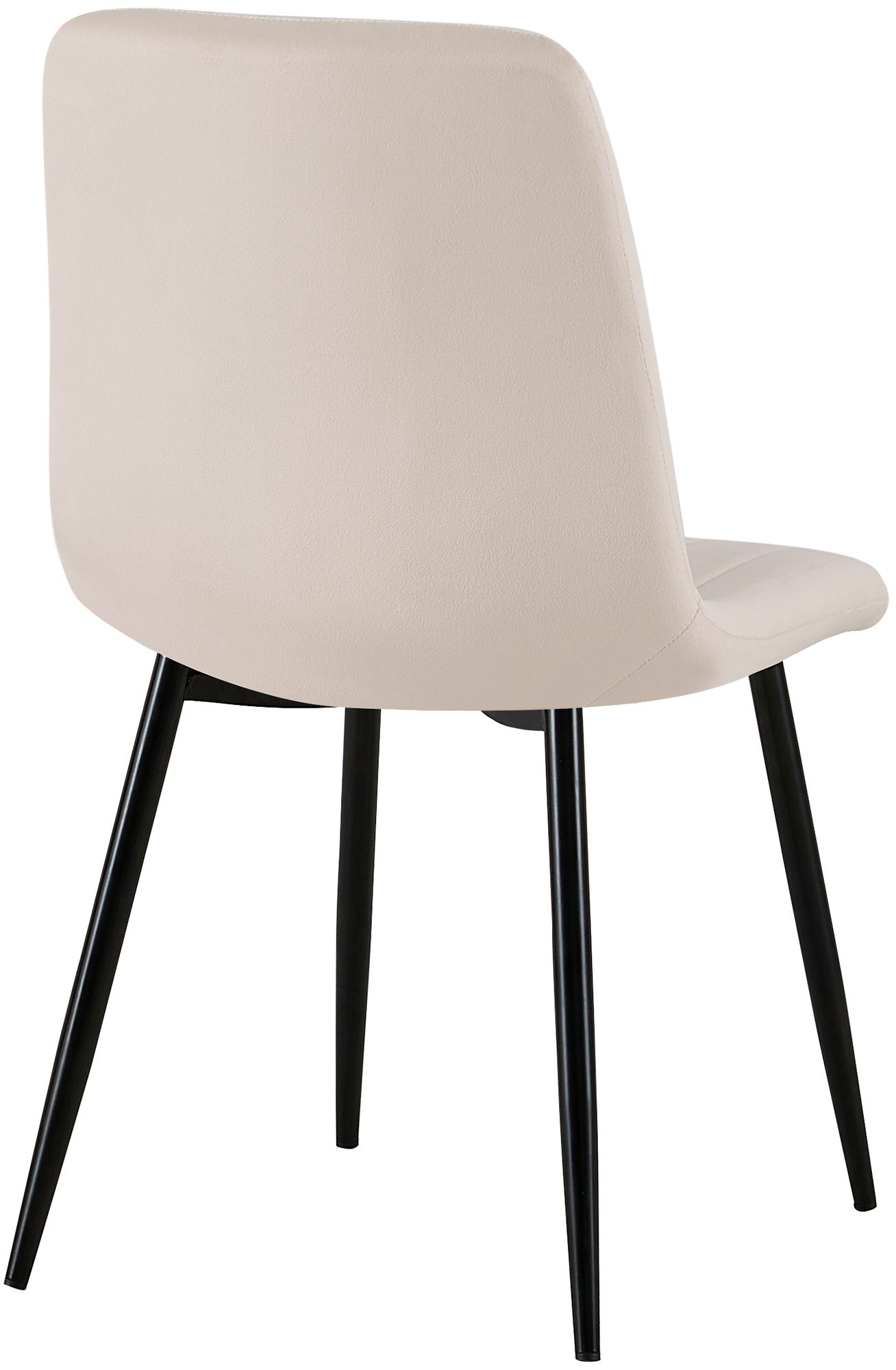 Set de 4 sillas de salón Dijon en tela o terciopelo