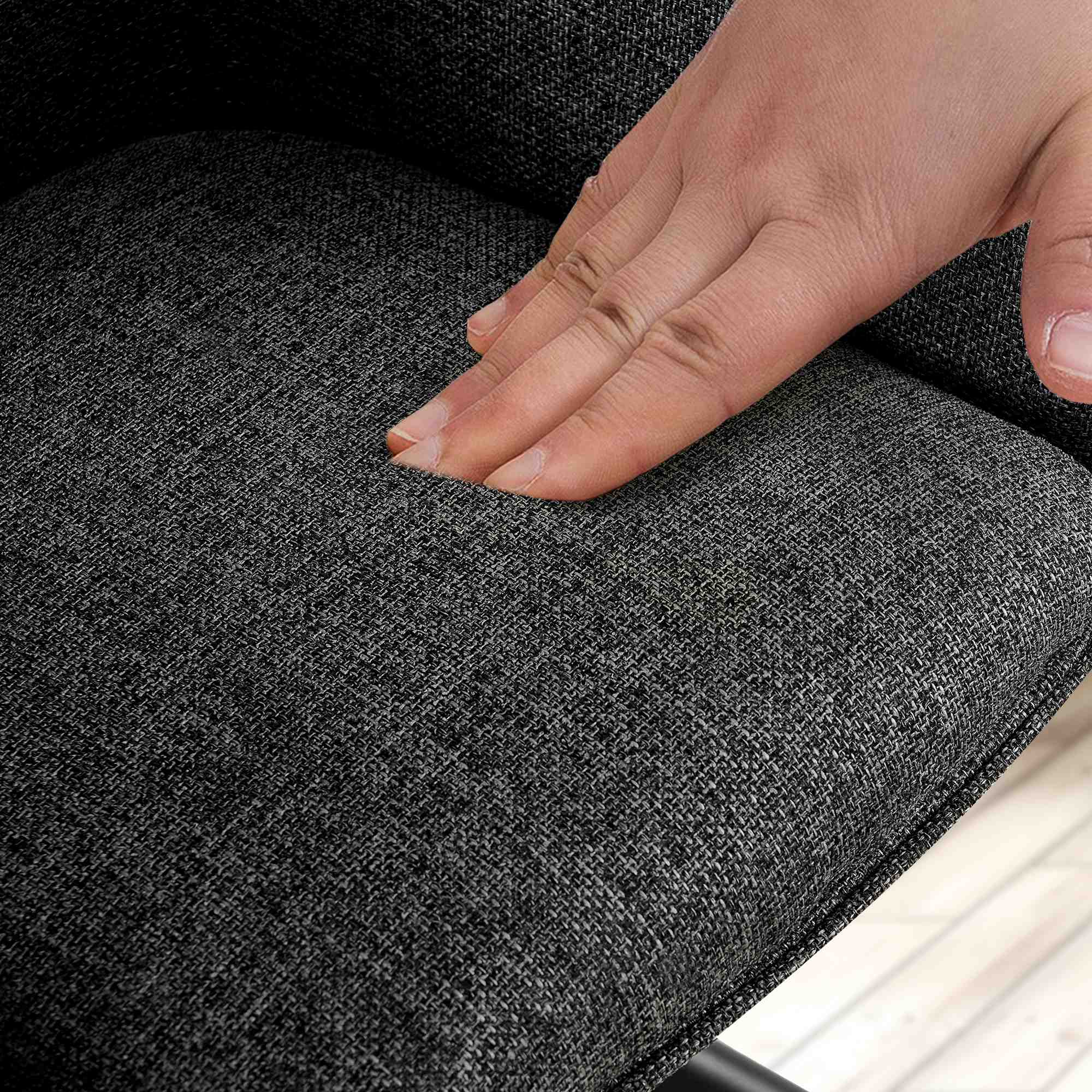 Silla de tela Tipton
