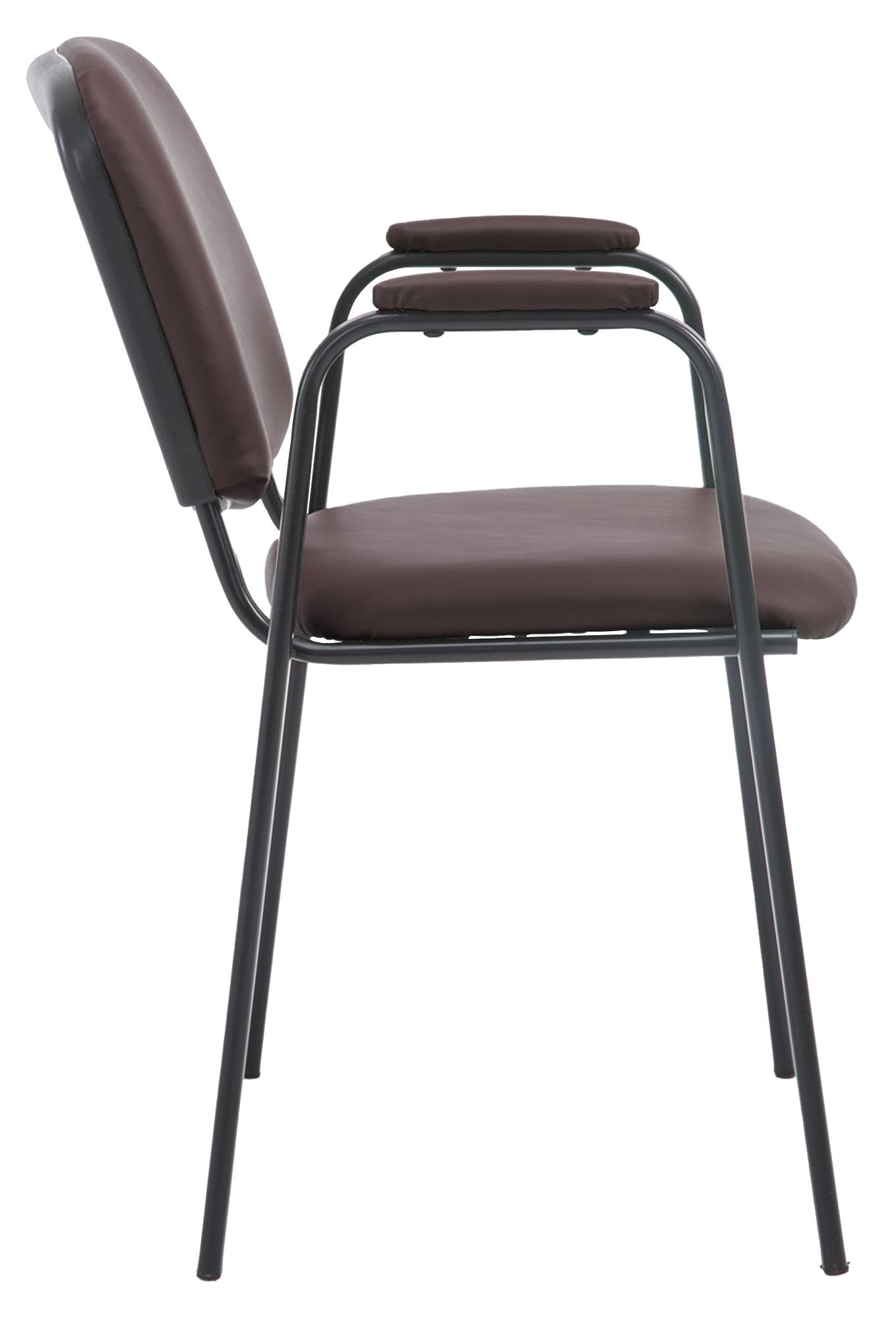 Silla apilable Ken Pro de polipiel