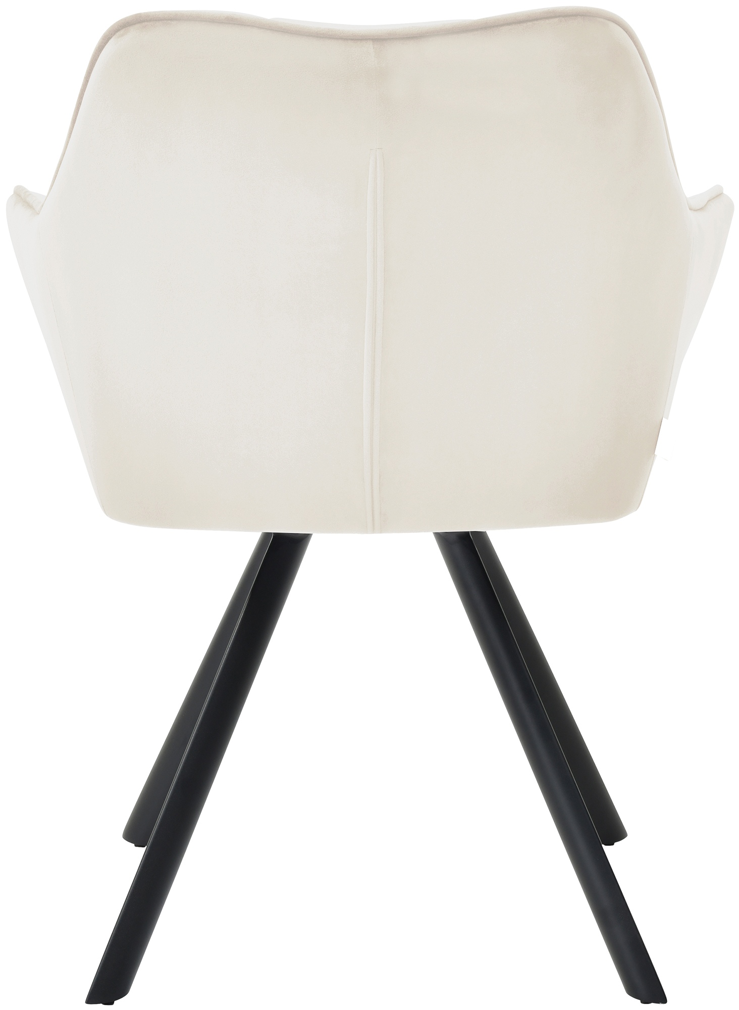 Silla de comedor Scott en terciopelo o tela