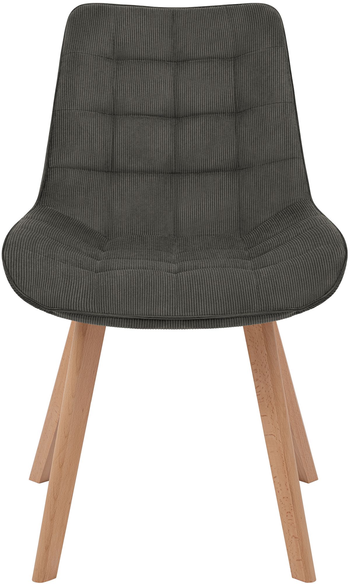 Silla de comedor Brook de pana