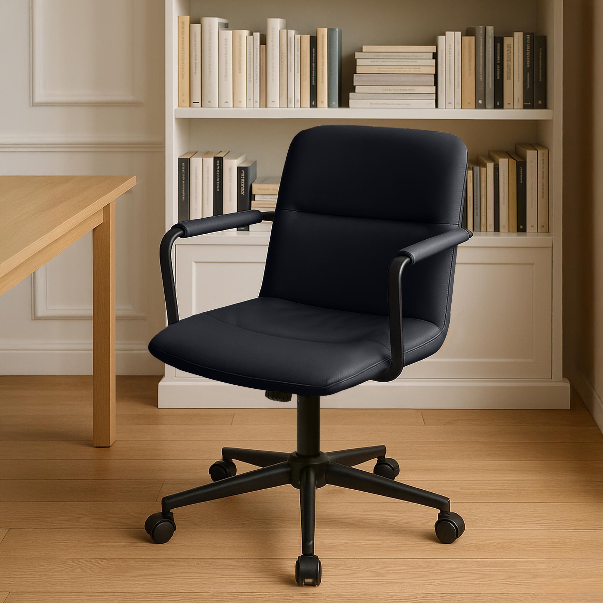 Silla de Oficina Hilda Cuero Auténtico