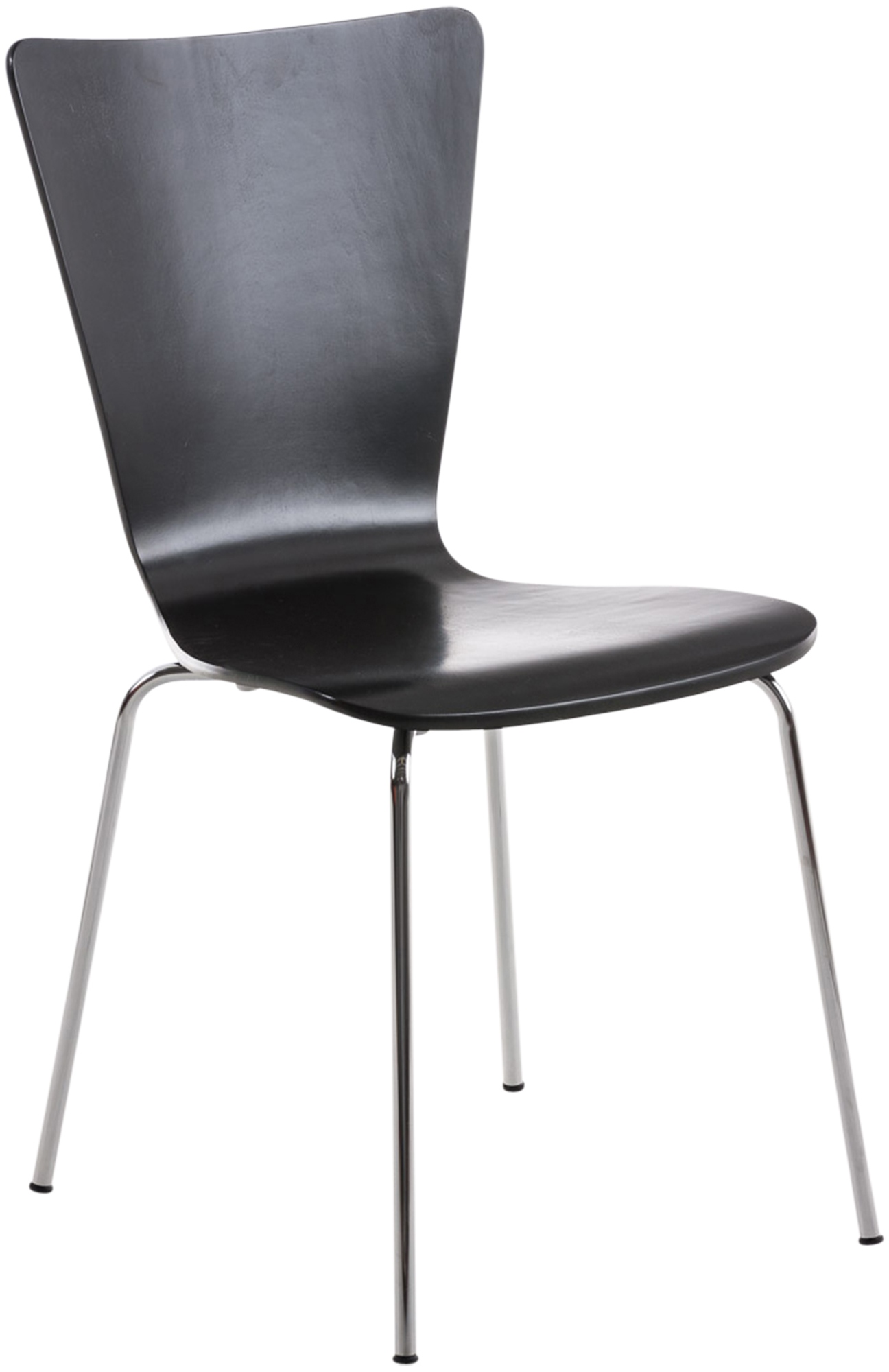 Silla Apilable Aaron Negro