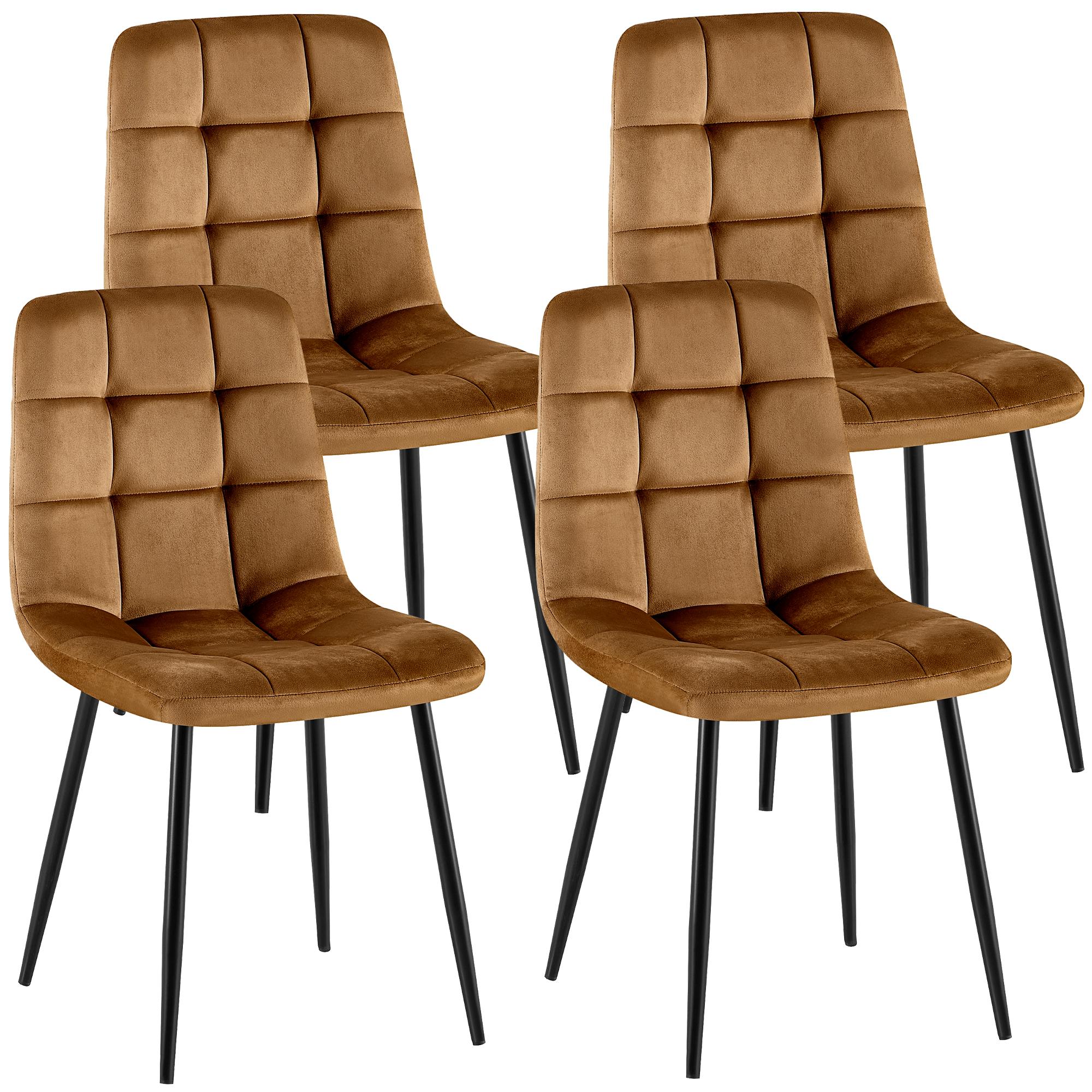 Juego de 4 sillas de comedor Antibes