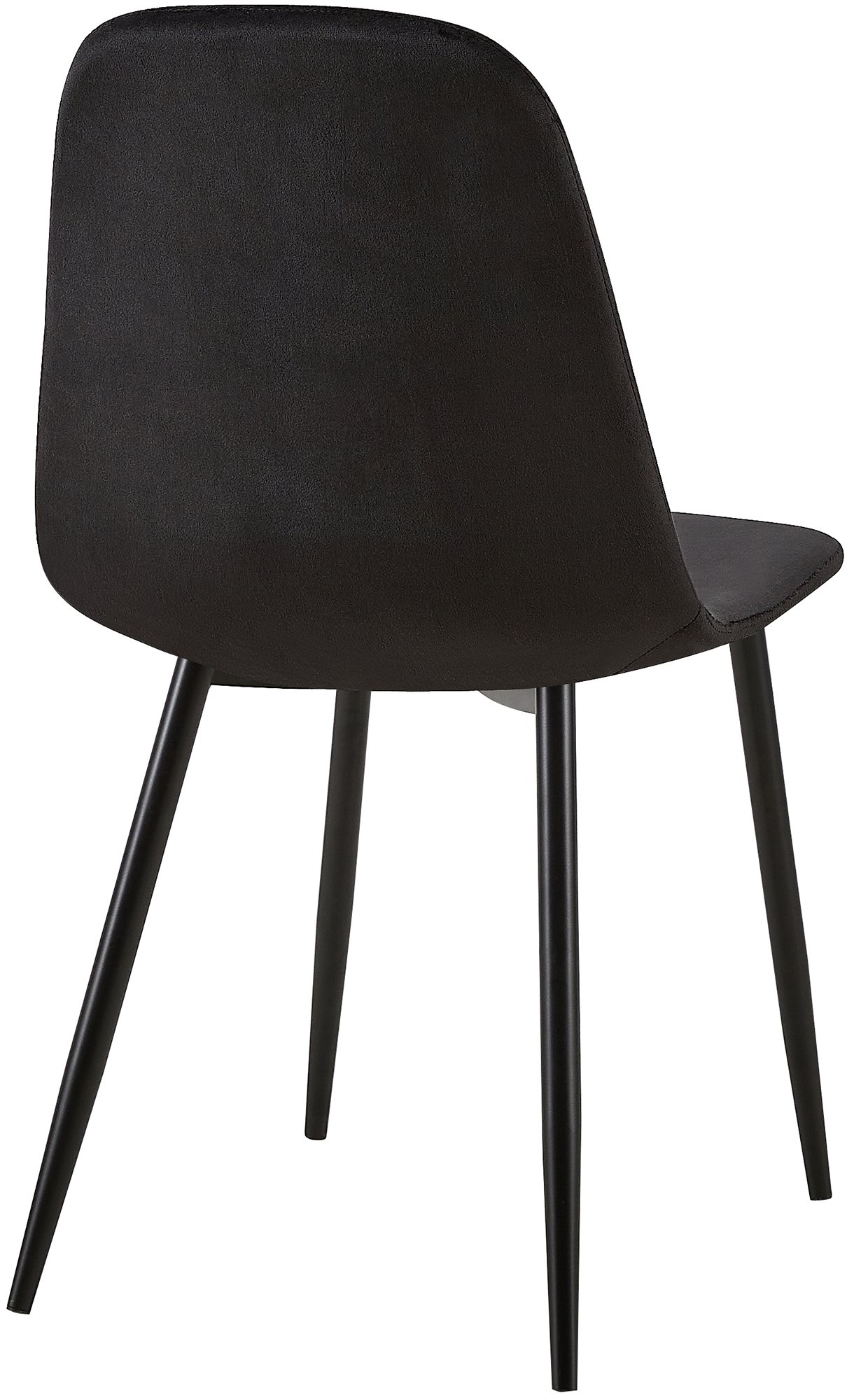 Set de 4 sillas de comedor Giverny en tela o terciopelo