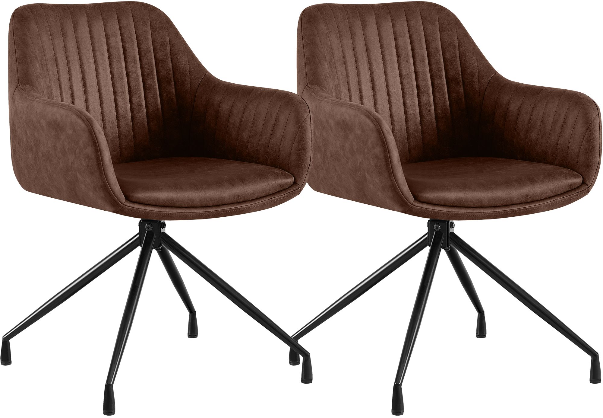 Juego de 2 sillas de comedor Novanis