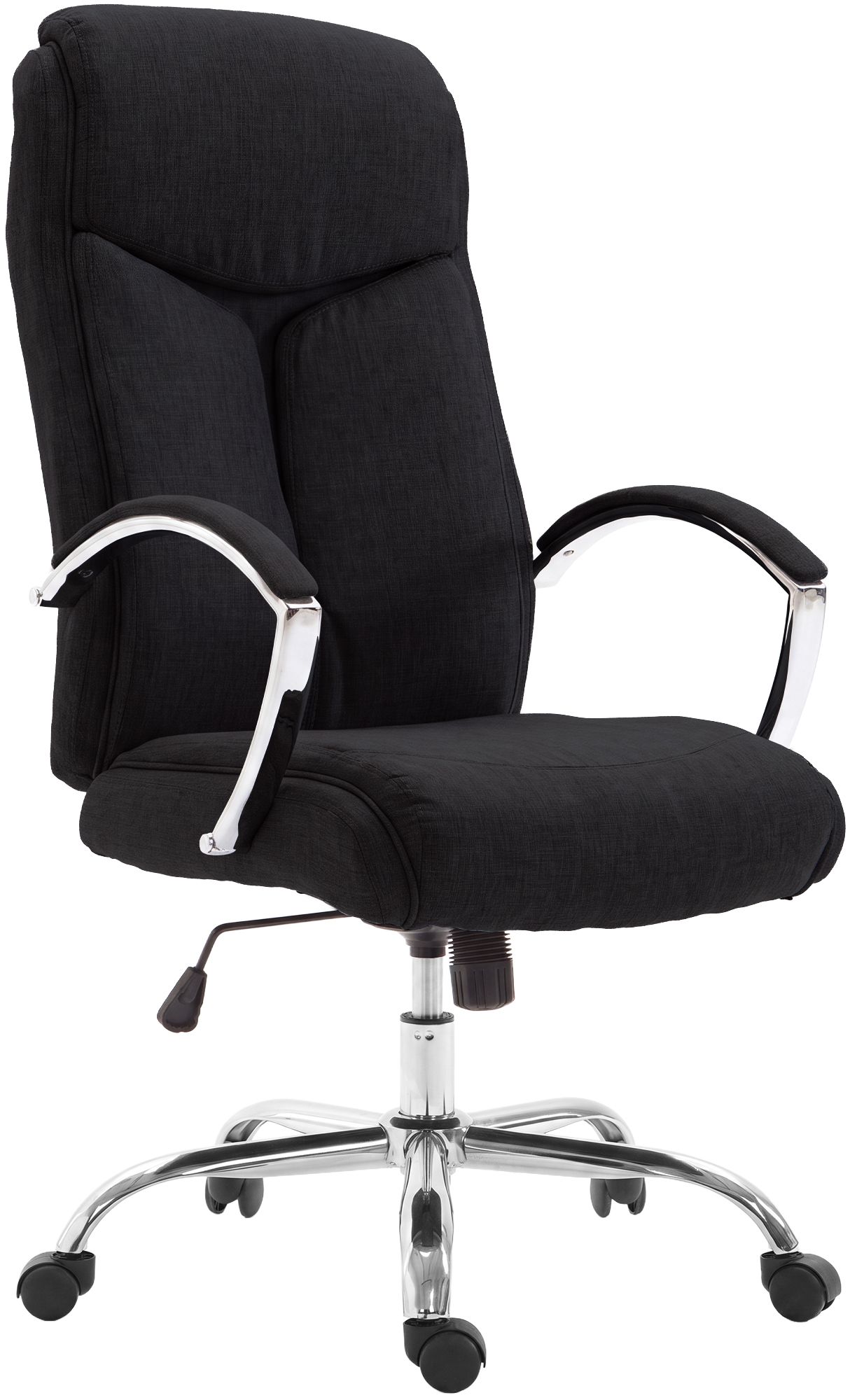 Silla de oficina Arlen tapizada en tela