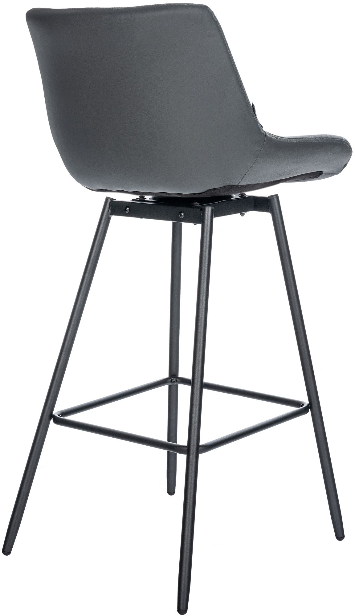 Juego de 4 taburetes de bar Weston giratorios