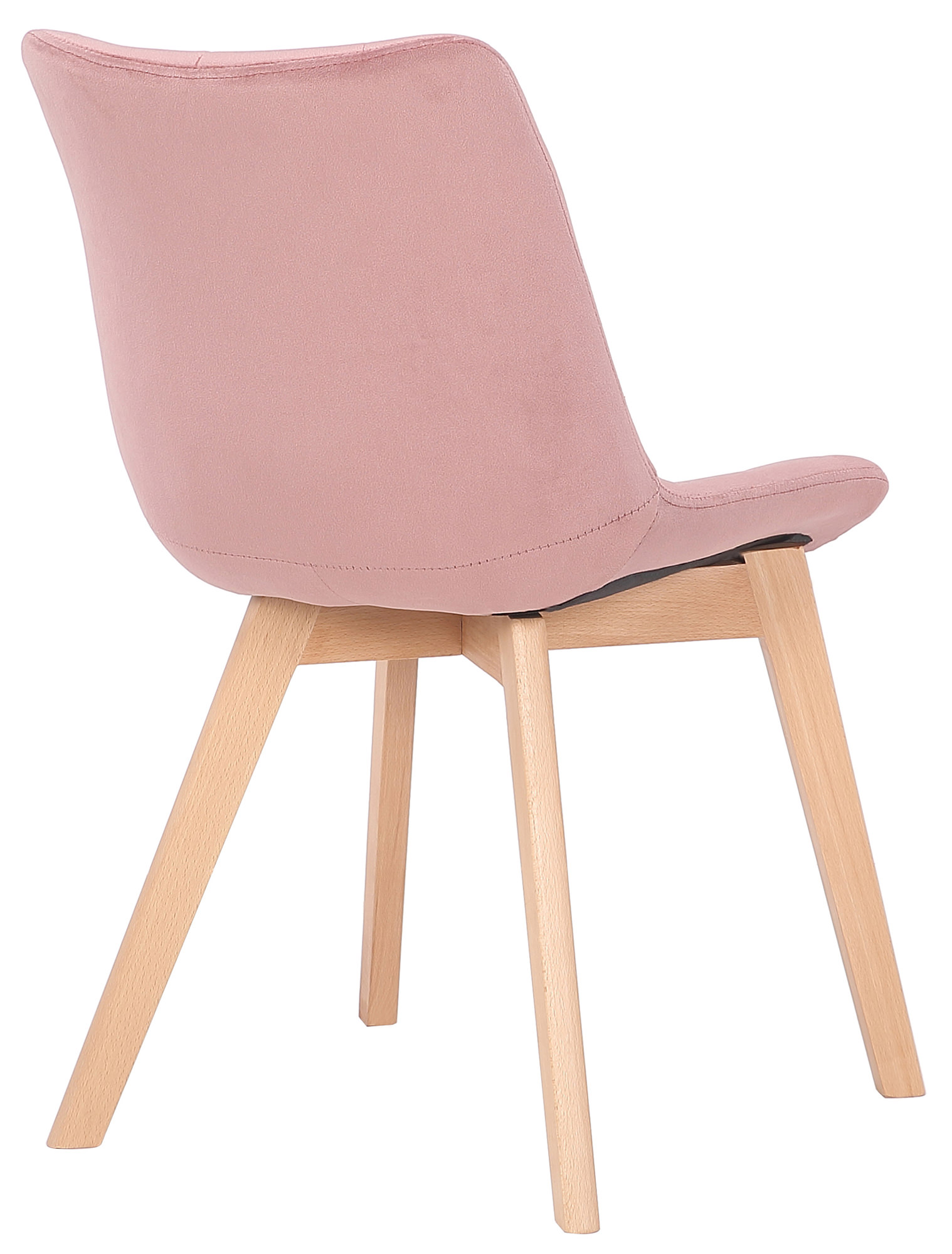 Silla de comedor Passaic en terciopelo