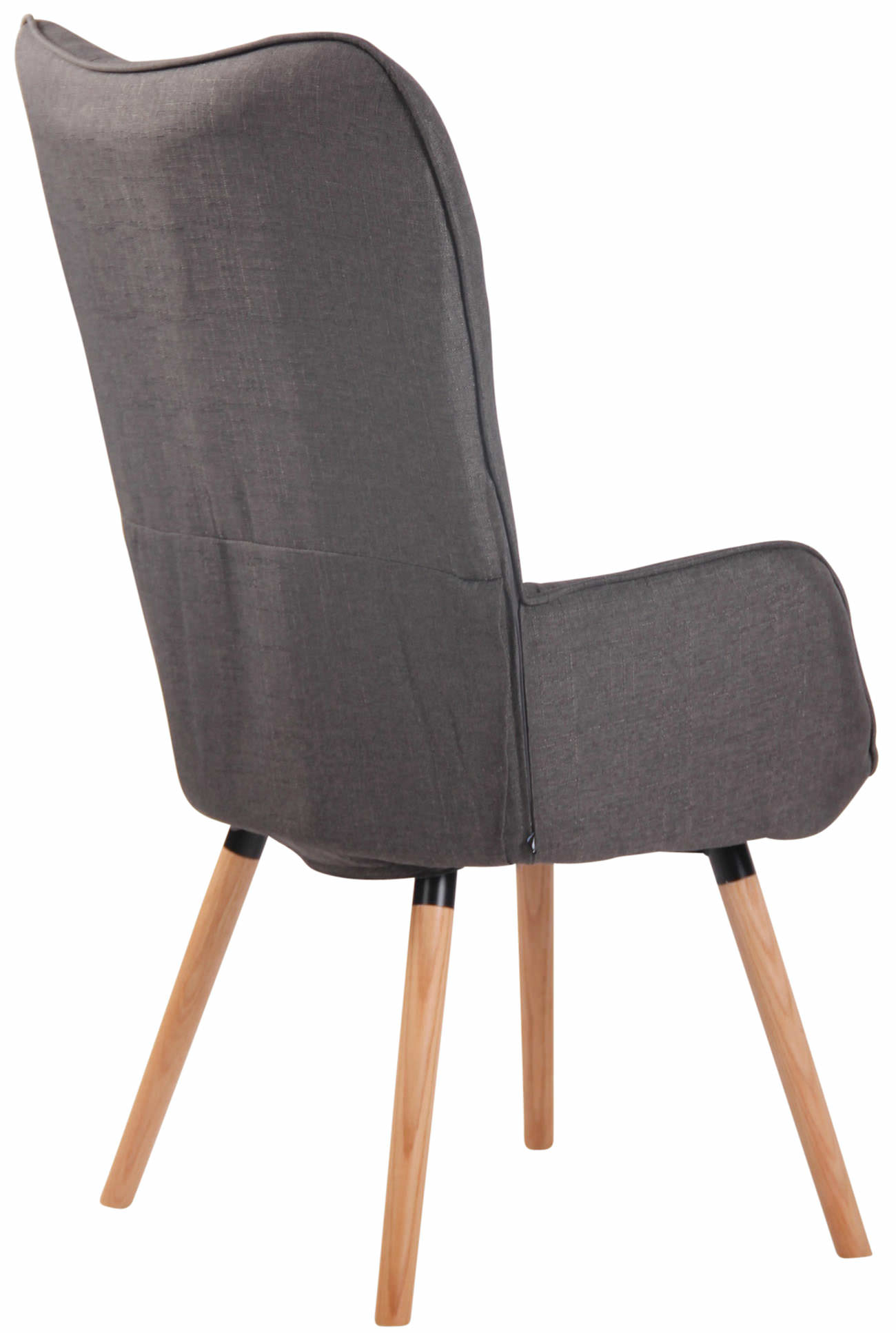 Sillón Nórdico Ashford Tapizado En Tela