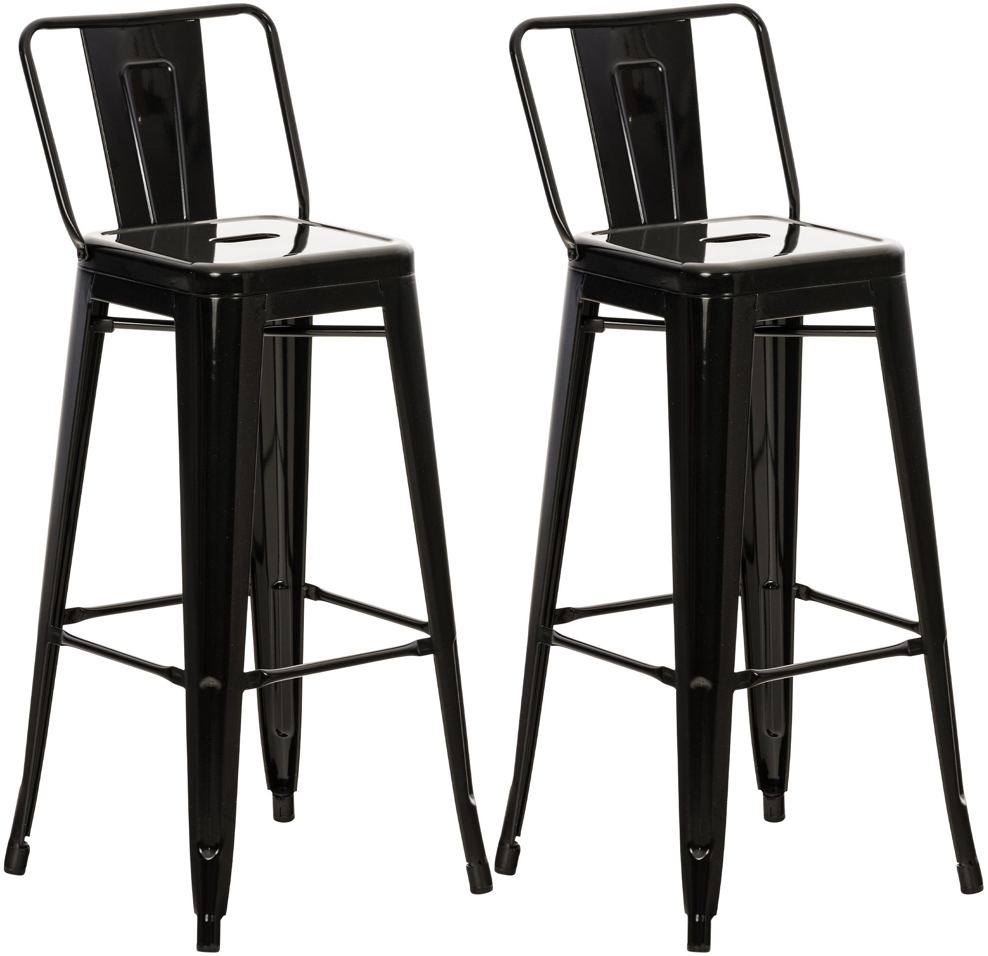 Juego de 2 Taburetes de Bar Mason