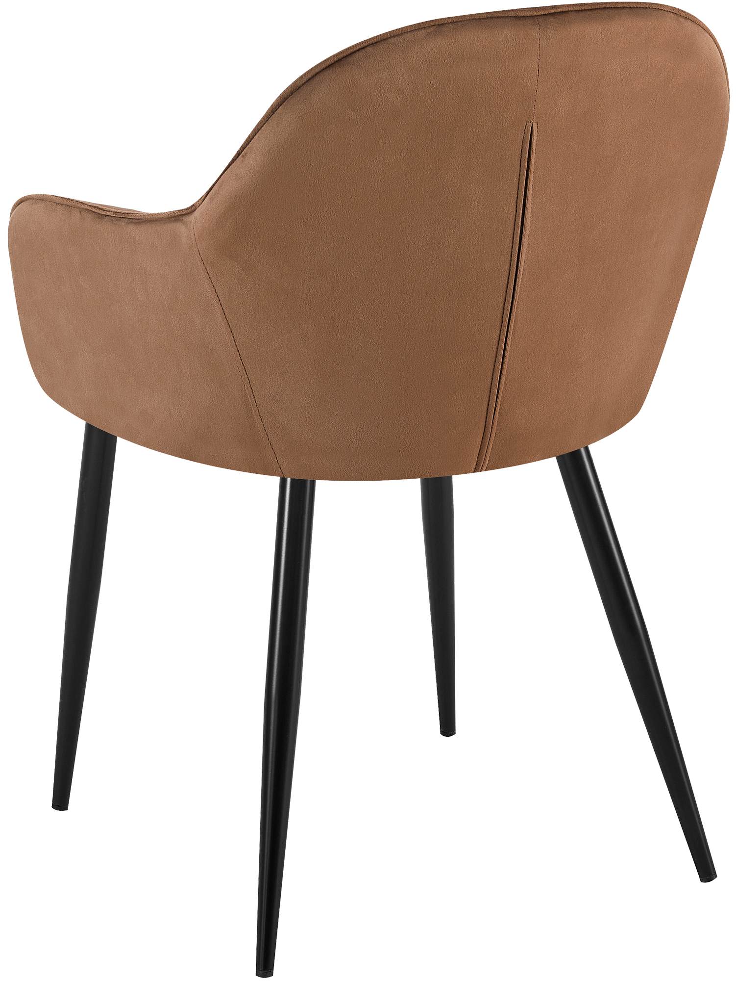 Silla de comedor Boise en terciopelo