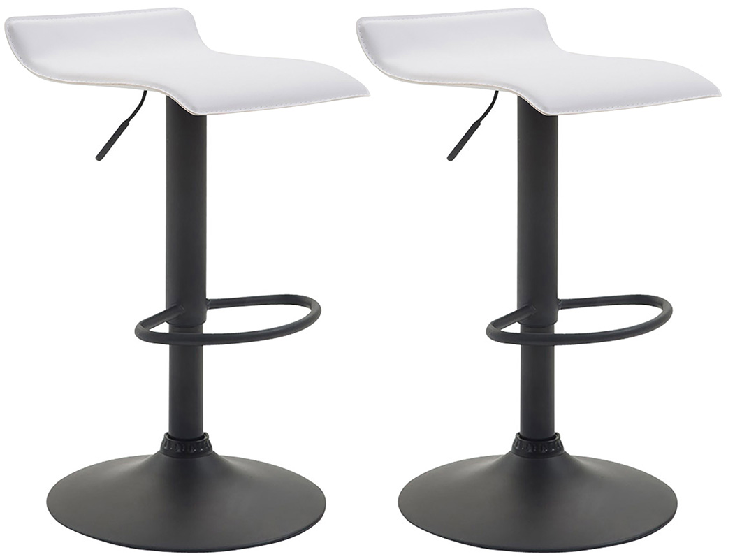 Set De 2 Taburetes Dyn V2 En Simil Cuero