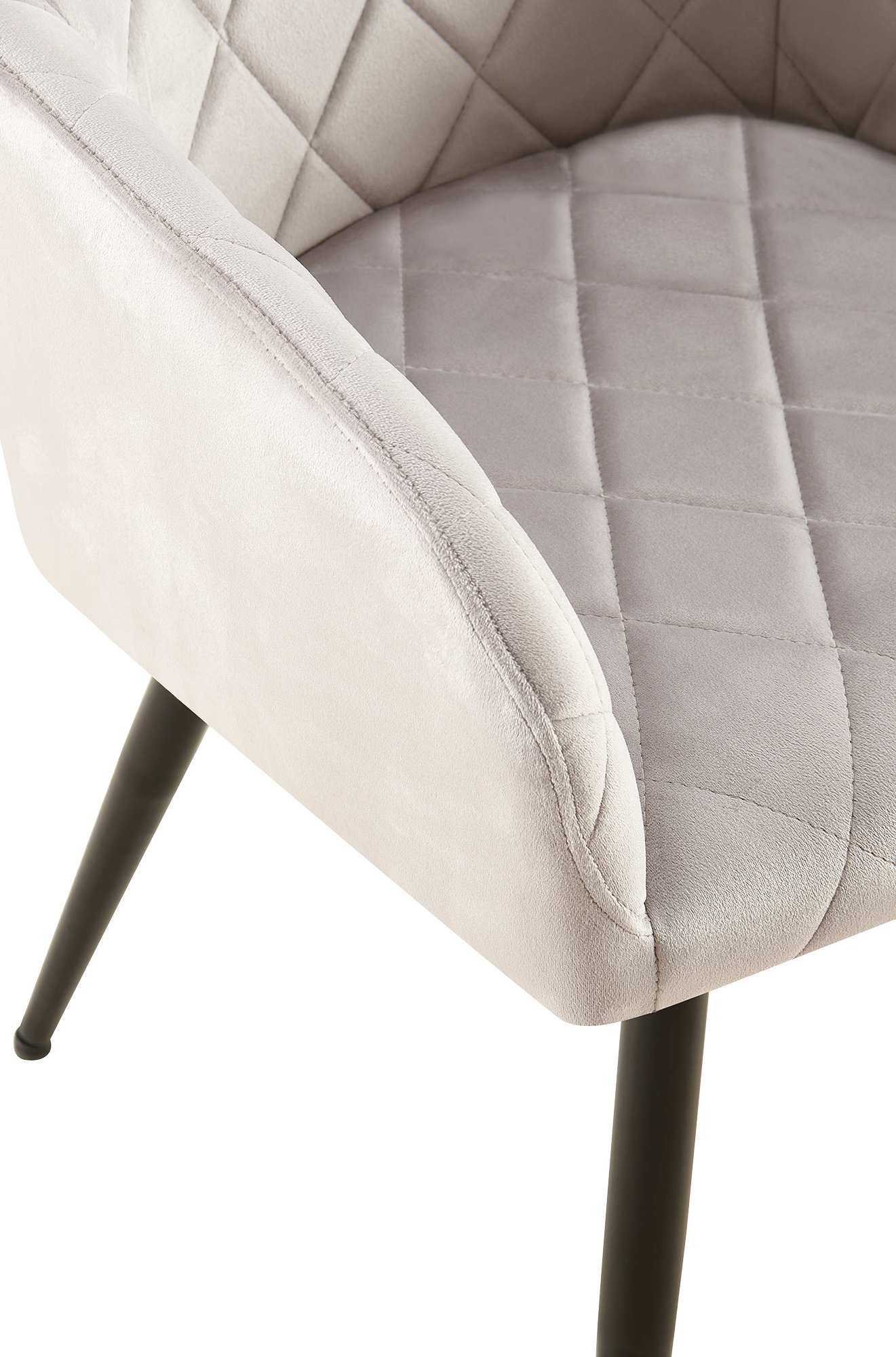 Silla de comedor Monett terciopelo