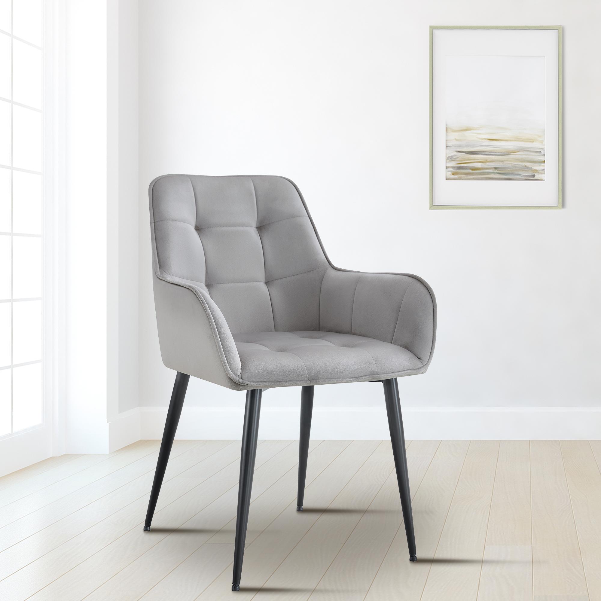 Funda de terciopelo para silla de comedor Ferndale