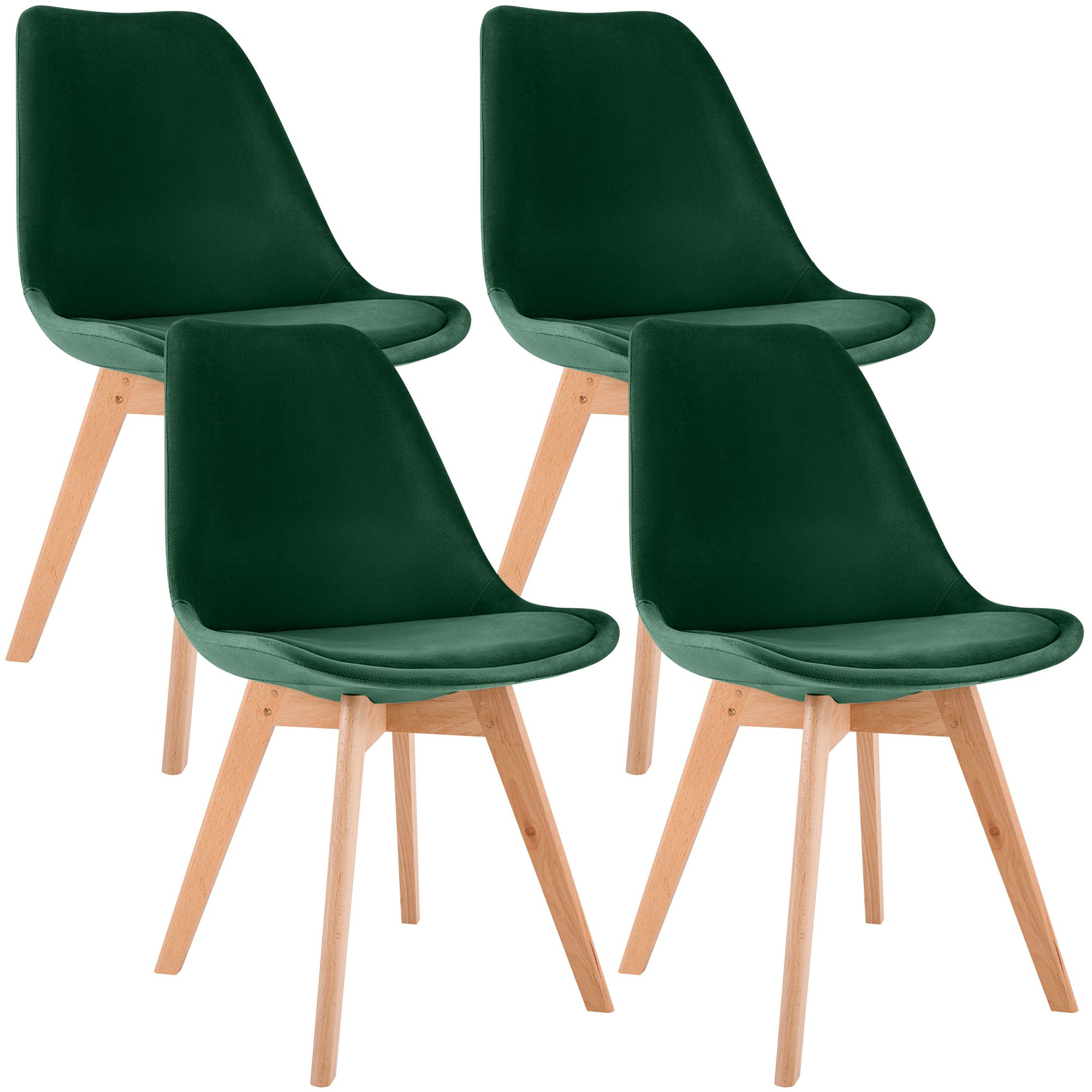 Juego de 4 sillas de comedor Linares
