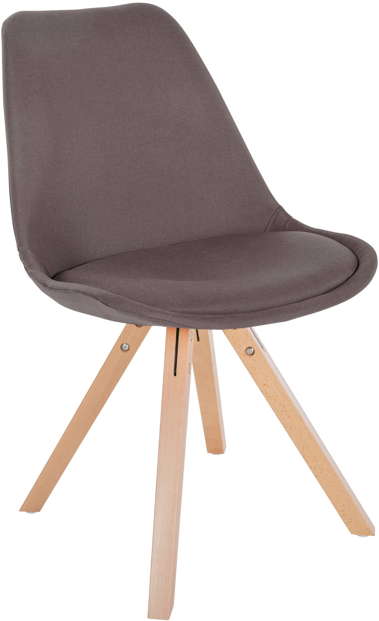 Silla de salón Sofia tapizada en tela
