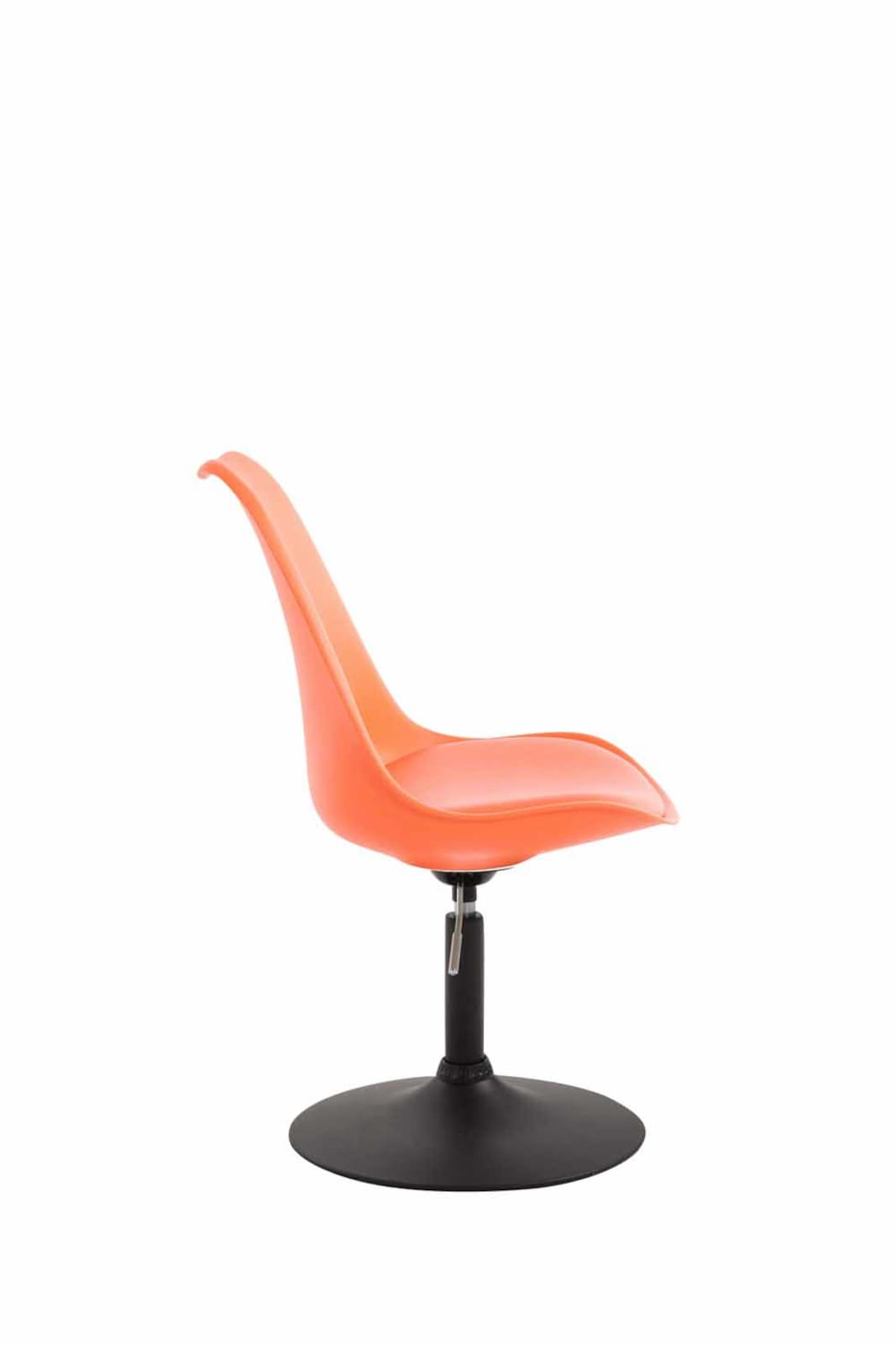 Set de 4 sillas de comedor Maverick con pie de trompeta
