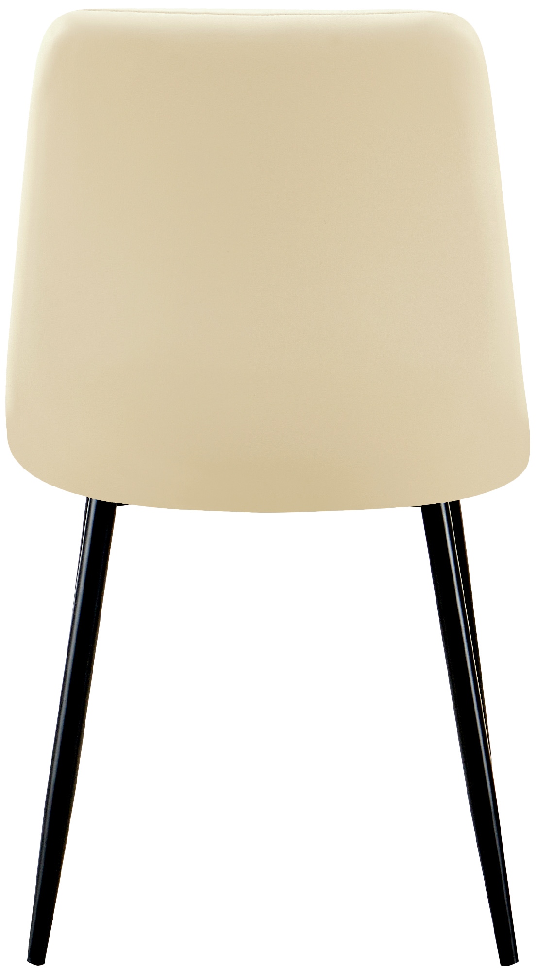 Set de 4 sillas de comedor Antibes en polipiel