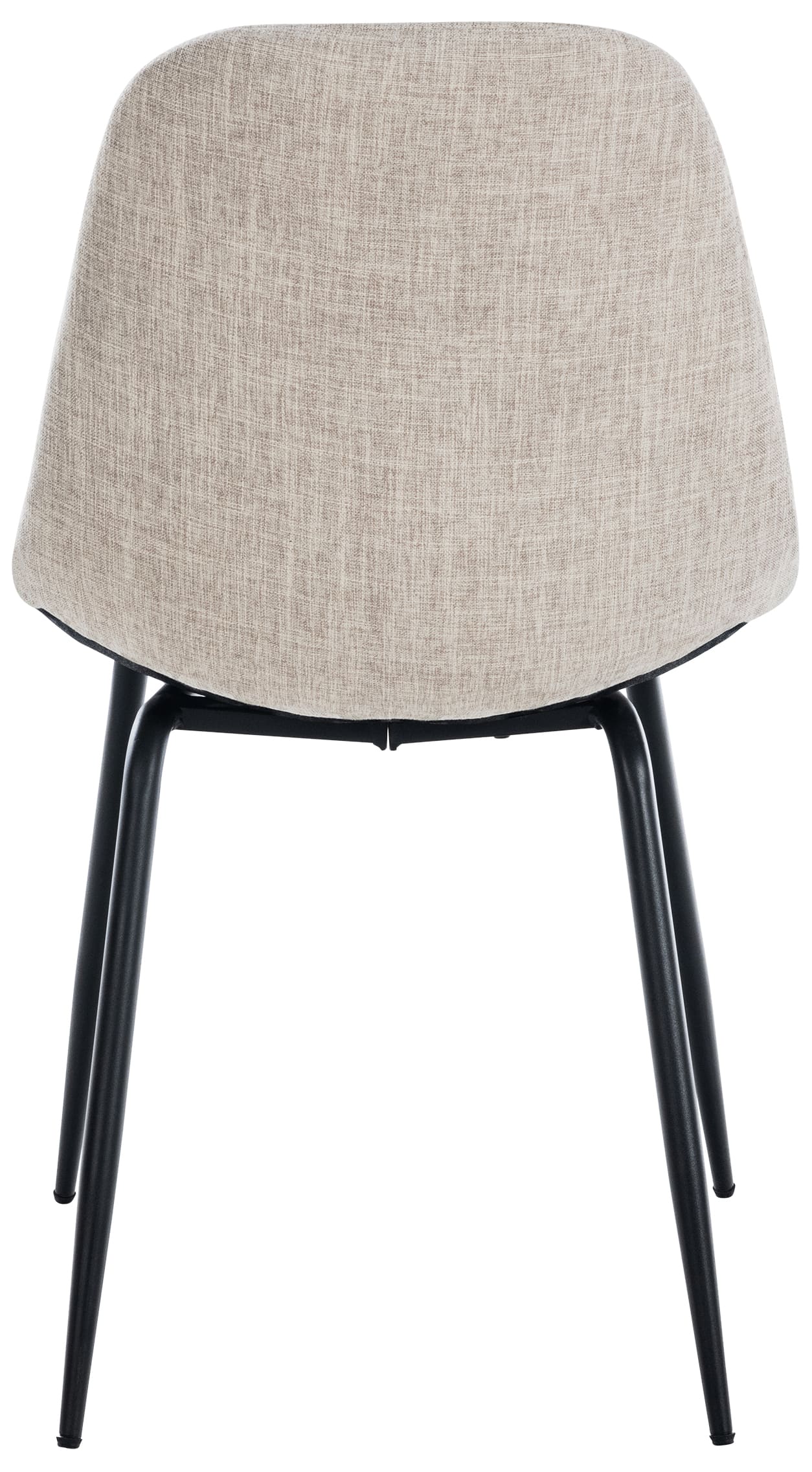 Set de 2 Sillas de comedor Tom en tela o polipiel