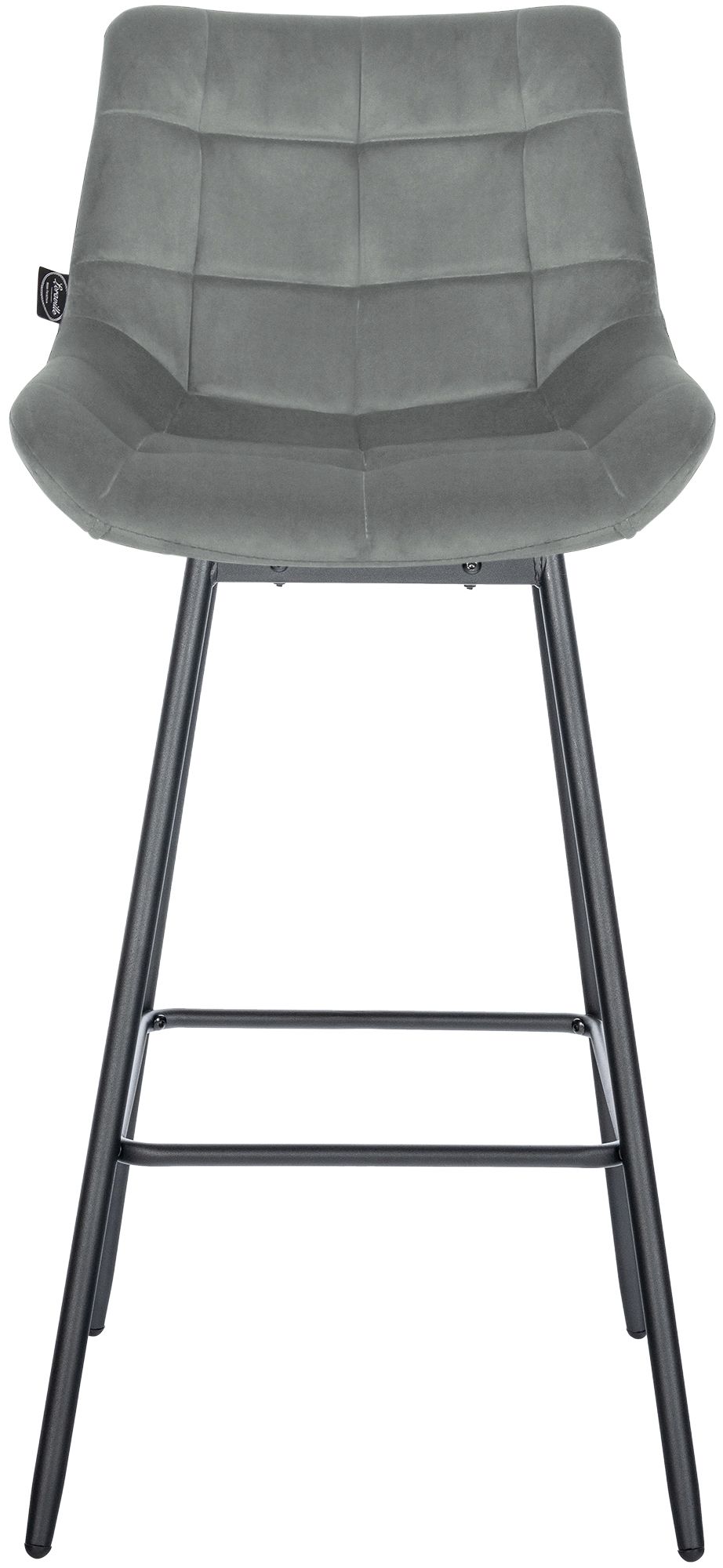 Taburete de Bar Weston Giratorio 180 grados | Taburete Alto con Respaldo y Asiento Acolchado