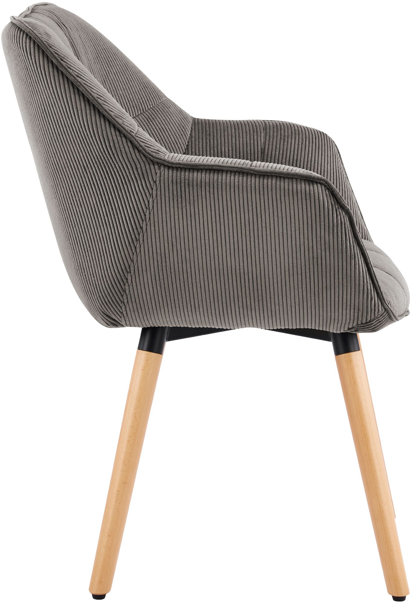 Silla de comedor Milford de pana: comodidad elegante y diseño moderno para tu hogar