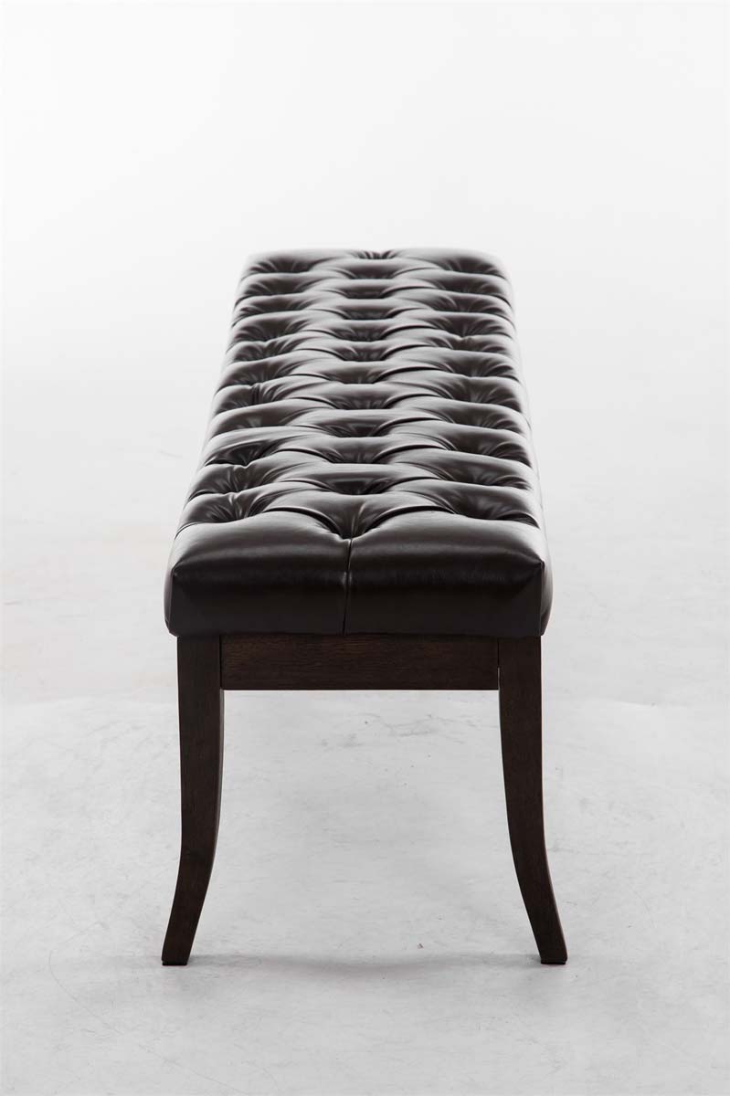 Taburete Recibidor Ramses En Madera Oscura